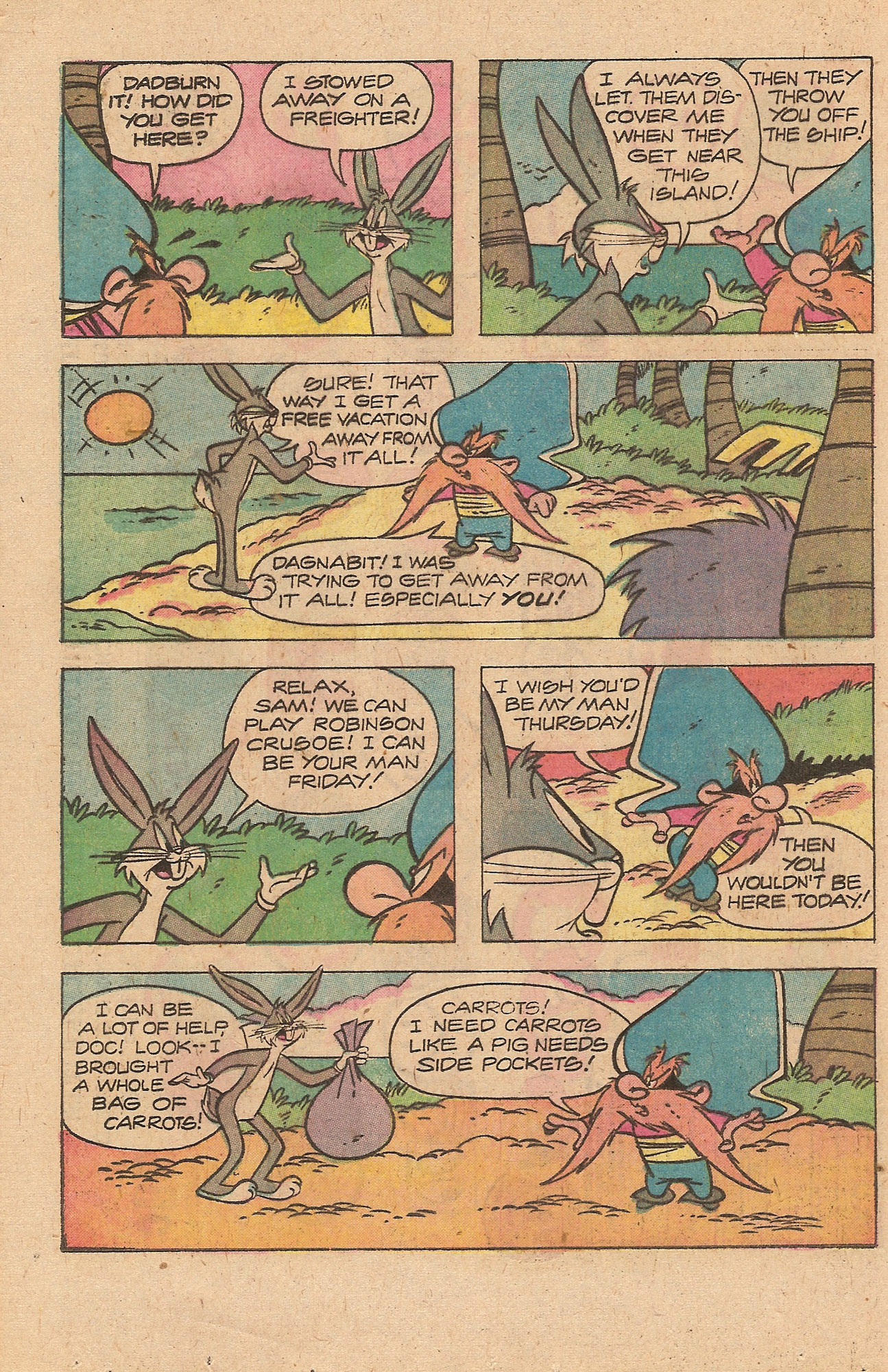 Read online Yosemite Sam and Bugs Bunny comic -  Issue #37 - 20