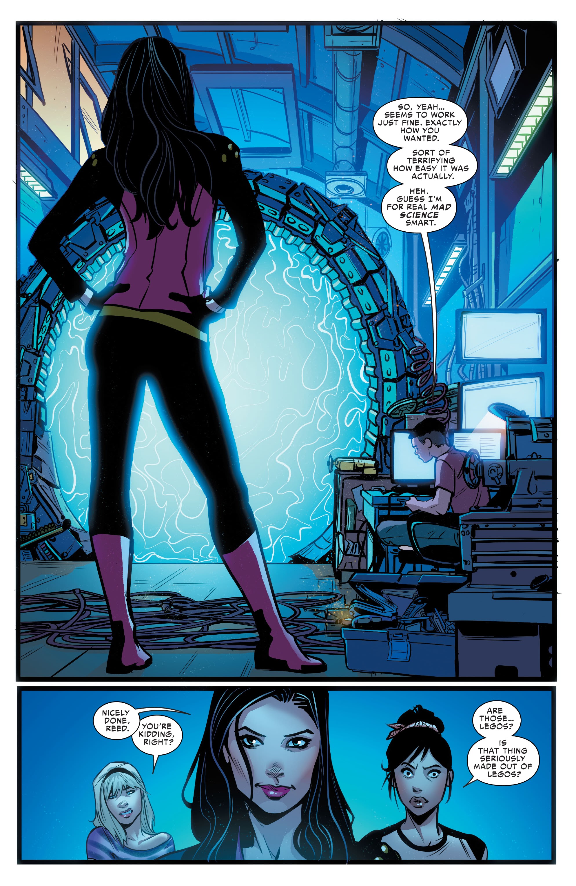 Read online Silk: Out of the Spider-Verse comic -  Issue # TPB 2 (Part 3) - 8