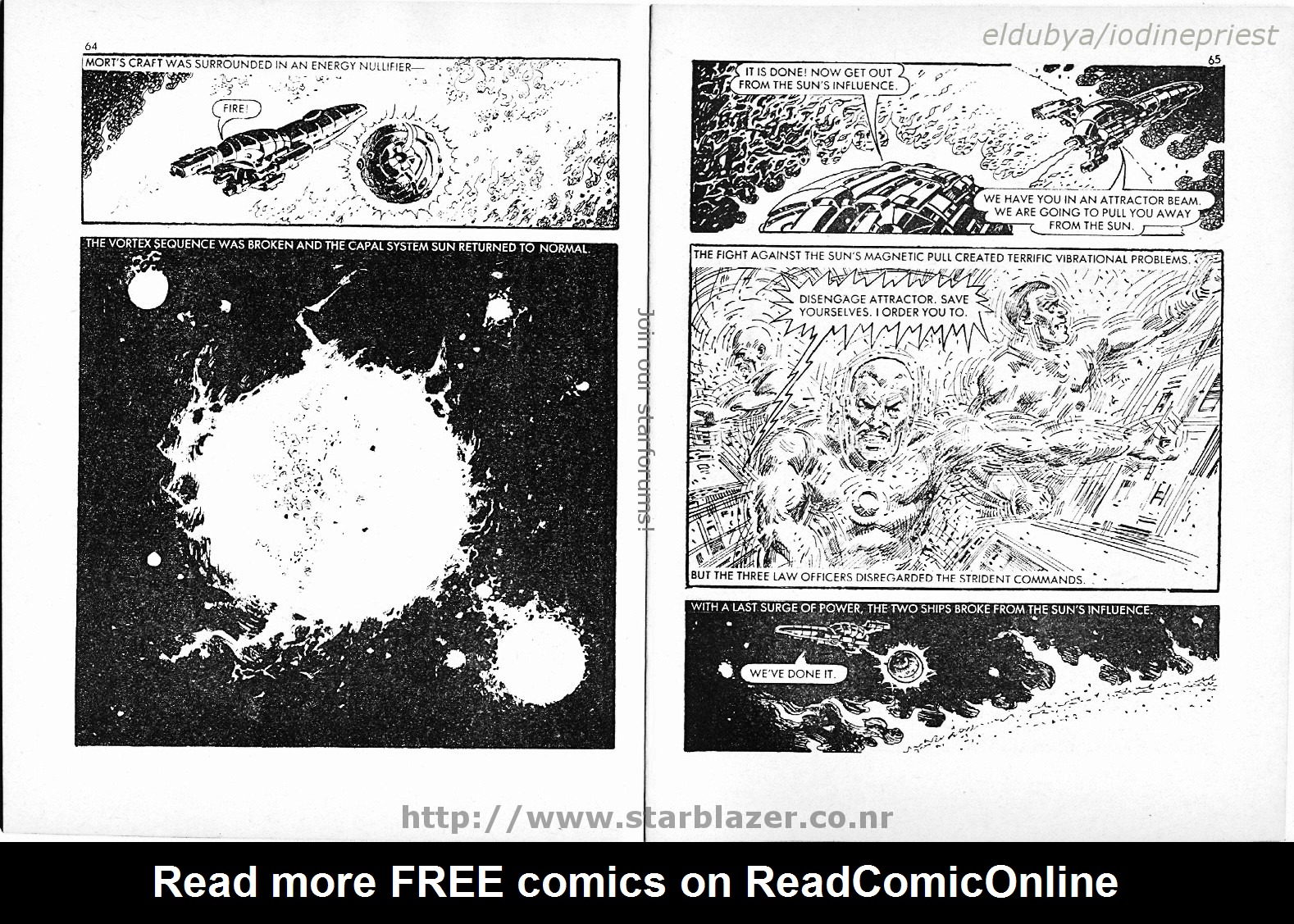 Read online Starblazer comic -  Issue #161 - 34