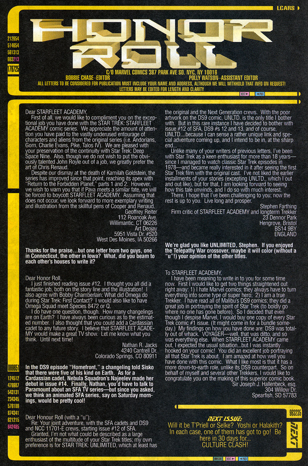 Read online Star Trek: Starfleet Academy (1996) comic -  Issue #16 - 36