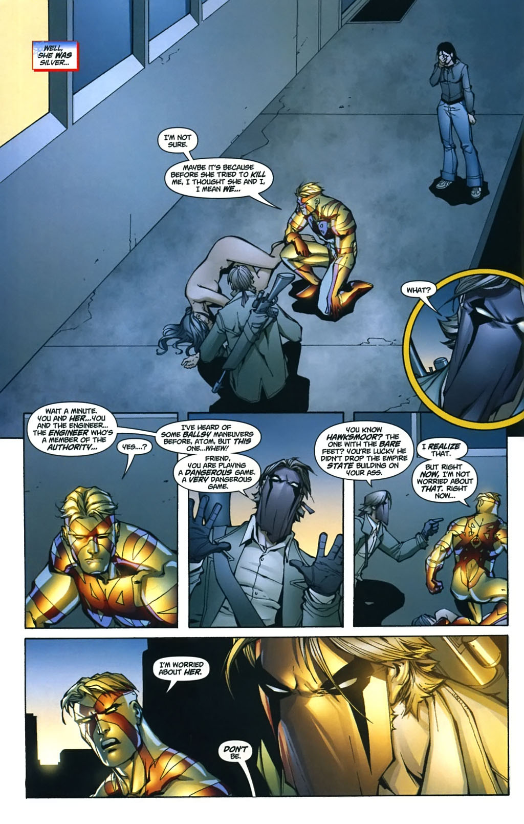 Read online Captain Atom: Armageddon comic -  Issue #8 - 3
