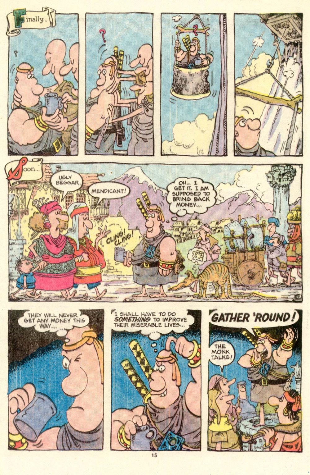 Read online Sergio Aragonés Groo the Wanderer comic -  Issue #15 - 15