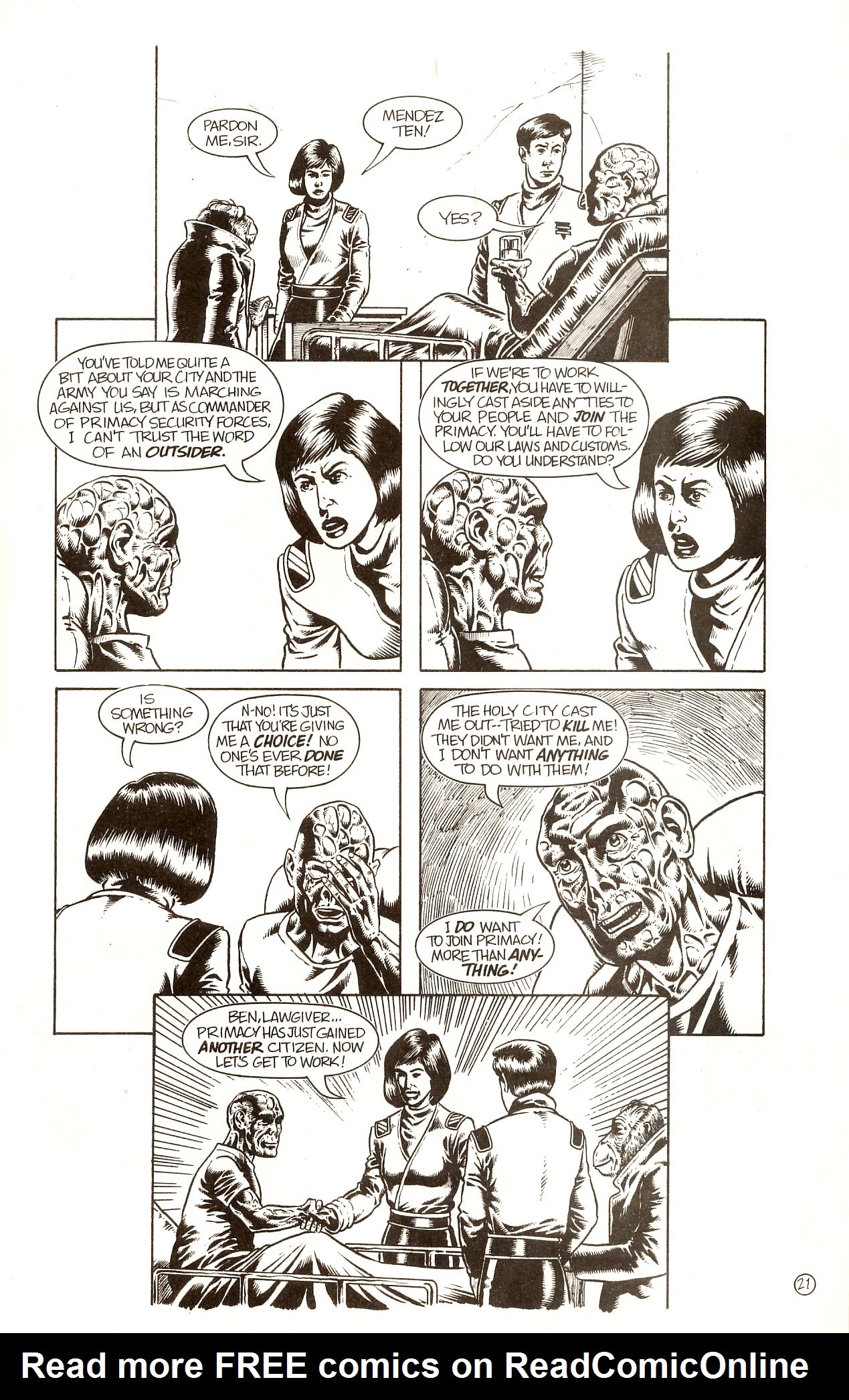 Read online Planet of the Apes: The Forbidden Zone comic -  Issue #2 - 27