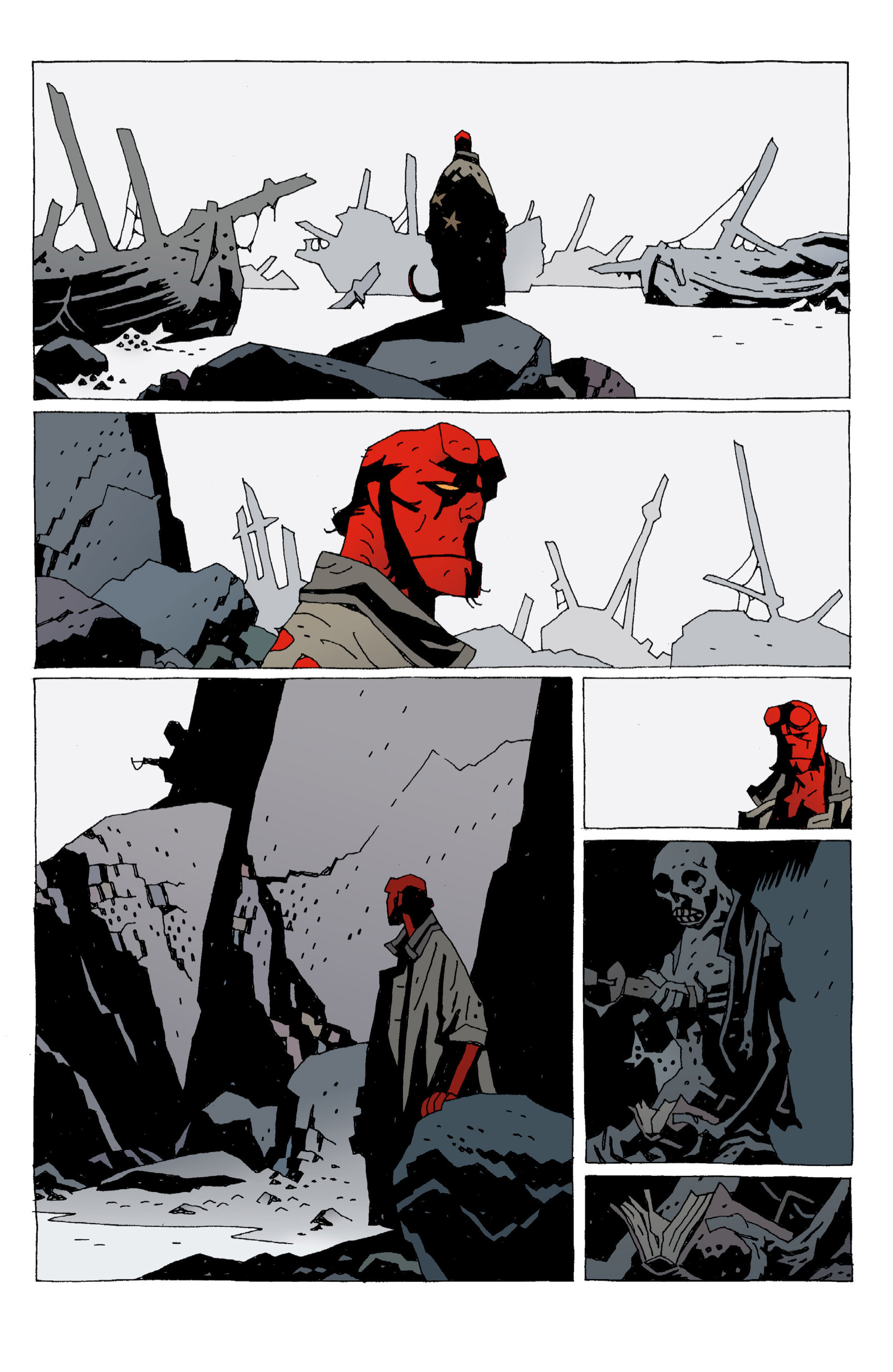 Read online Hellboy comic -  Issue #6 - 137