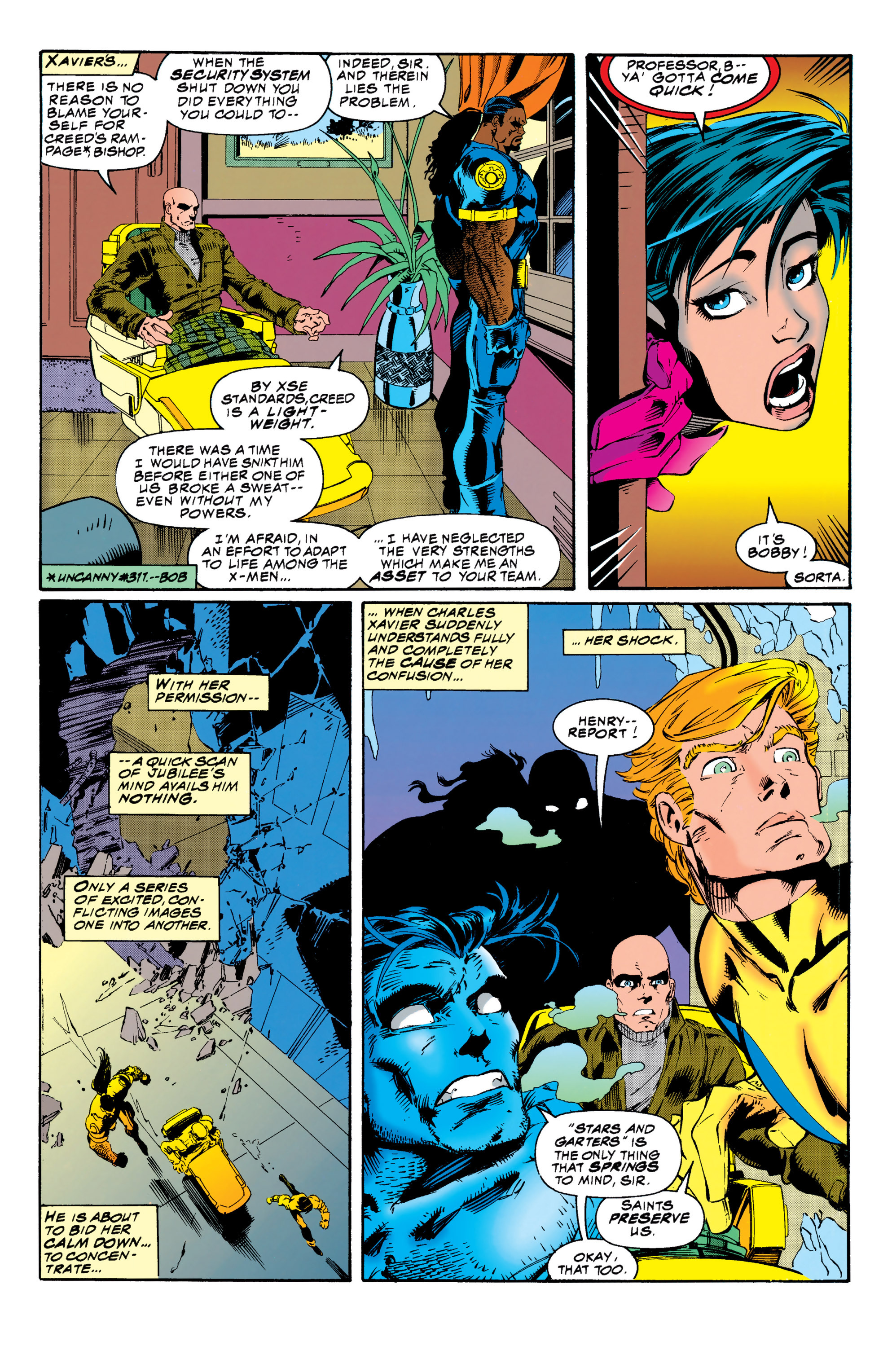 Read online Uncanny X-Men (1963) comic -  Issue #313 - 22