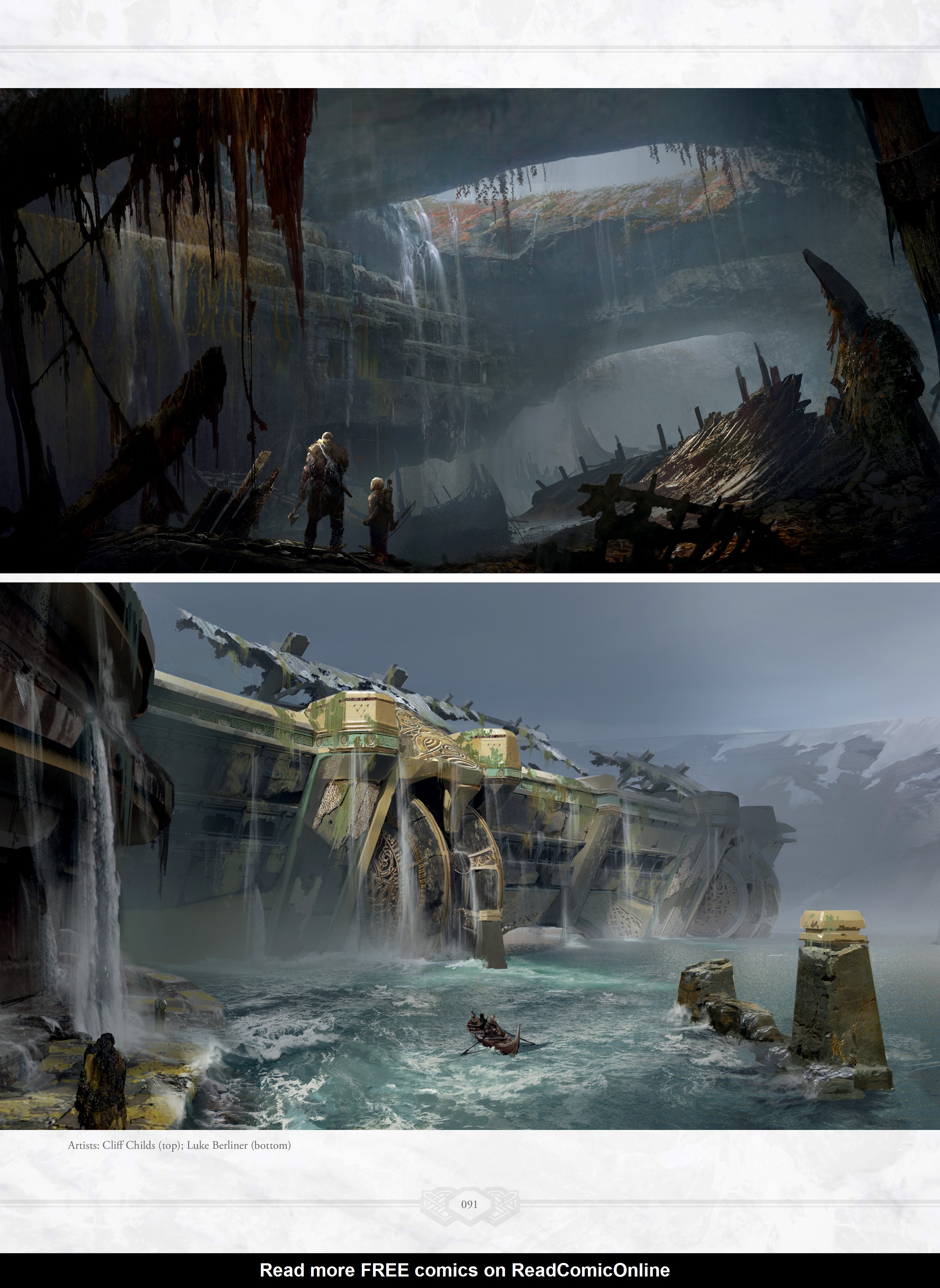 Read online The Art of God of War comic -  Issue # TPB (Part 1) - 88