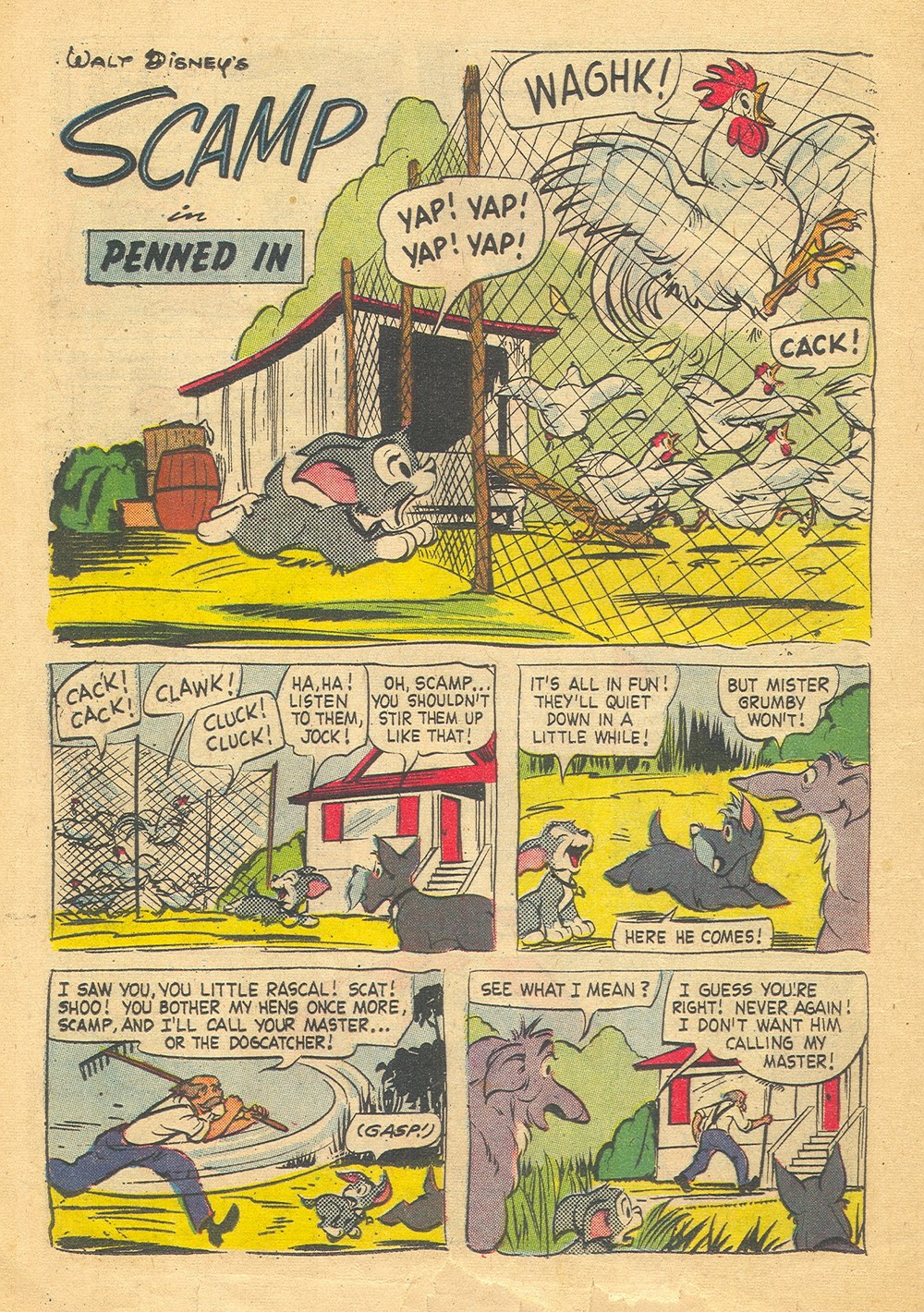 Read online Scamp (1958) comic -  Issue #9 - 12