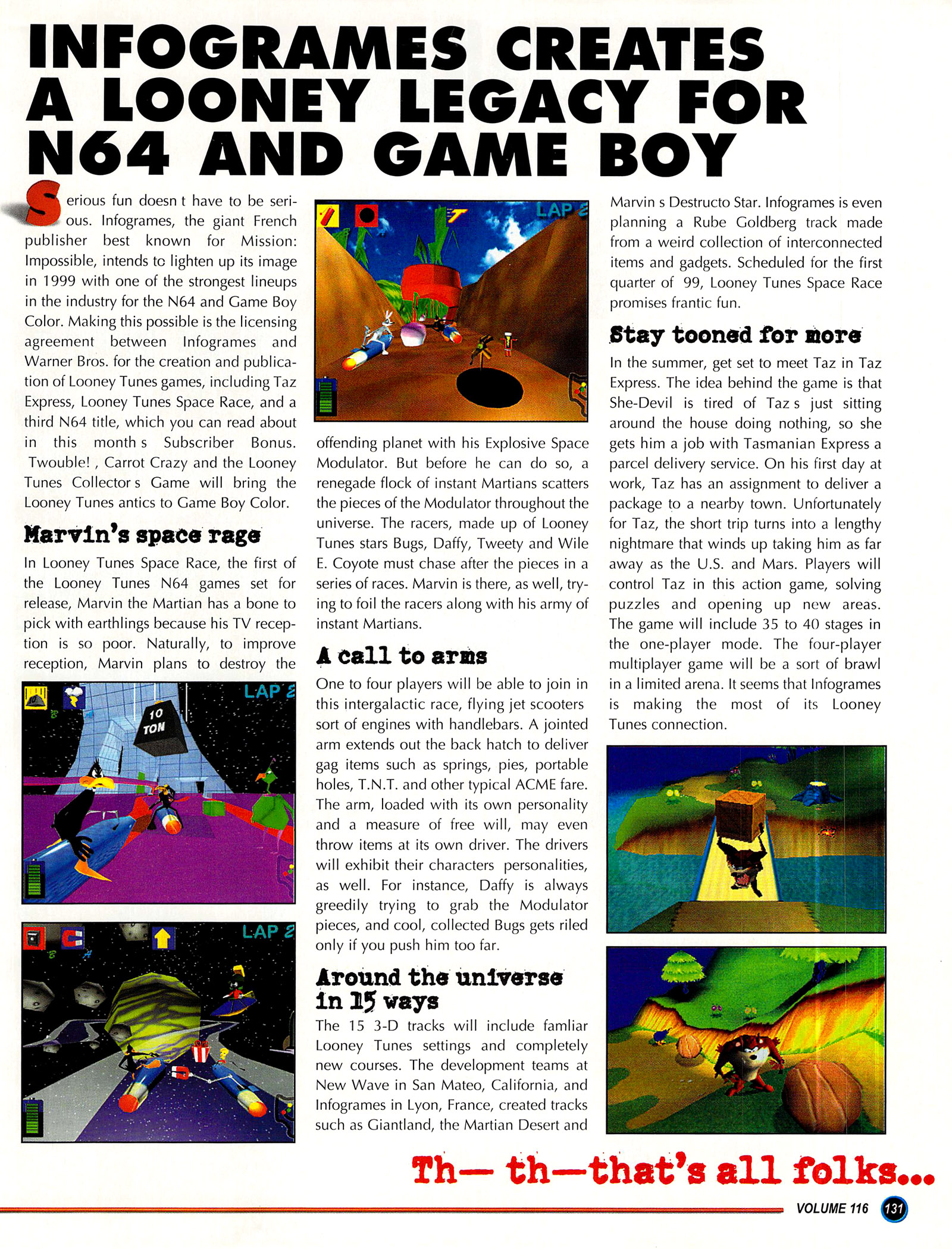 Read online Nintendo Power comic -  Issue #116 - 137