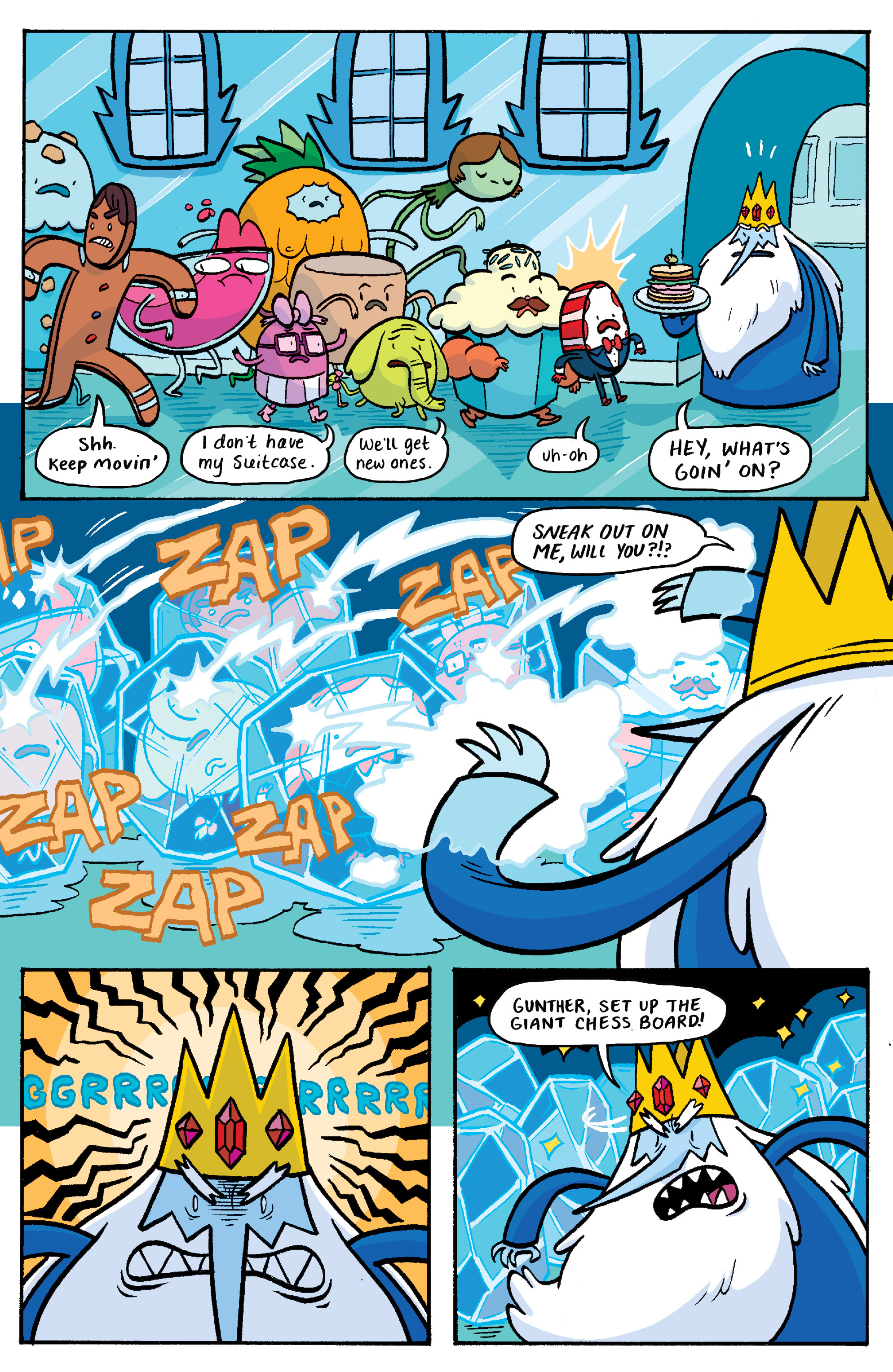 Read online Adventure Time: Banana Guard Academ comic -  Issue #3 - 16