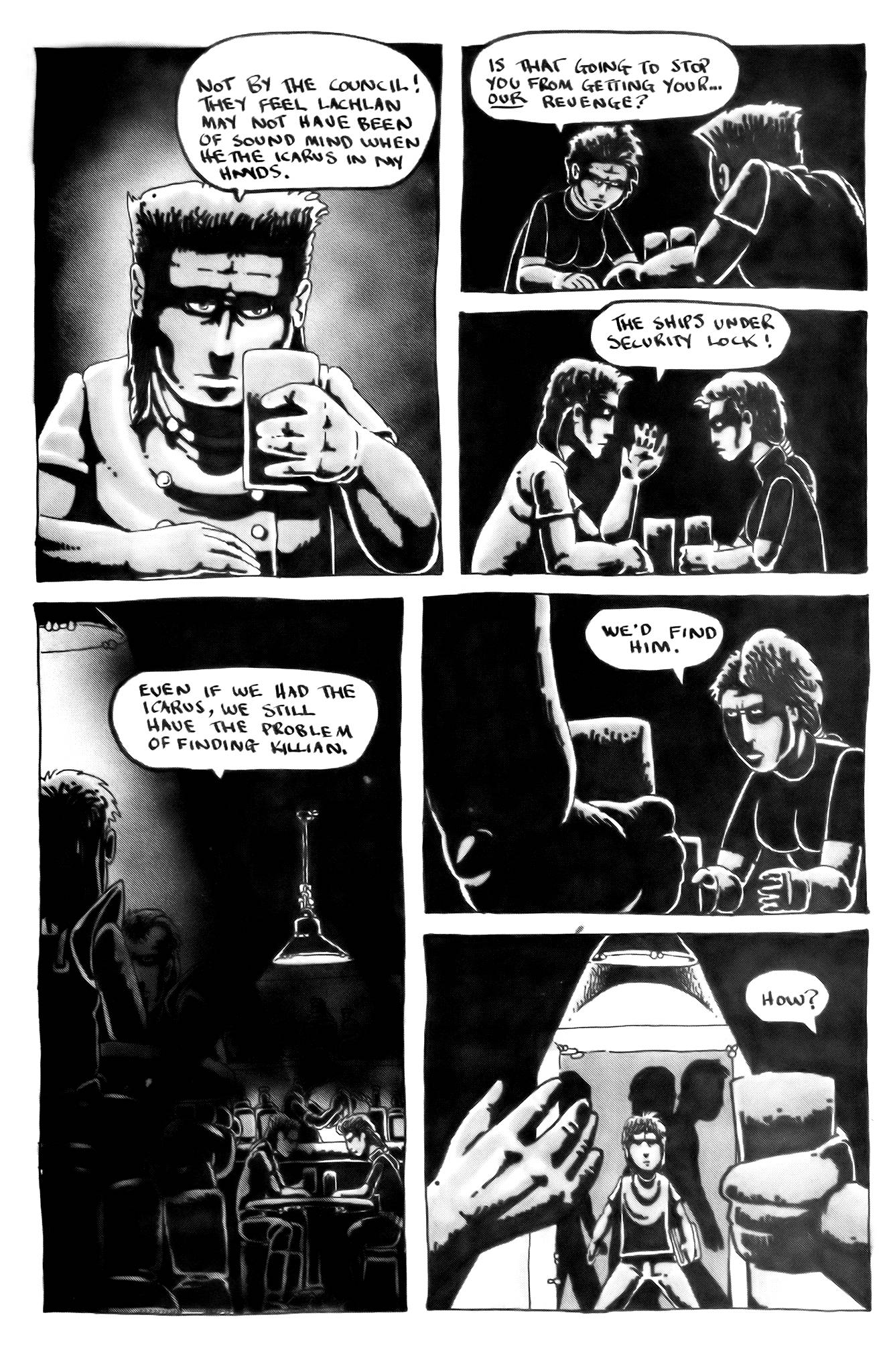 Read online Icarus comic -  Issue #2 - 4