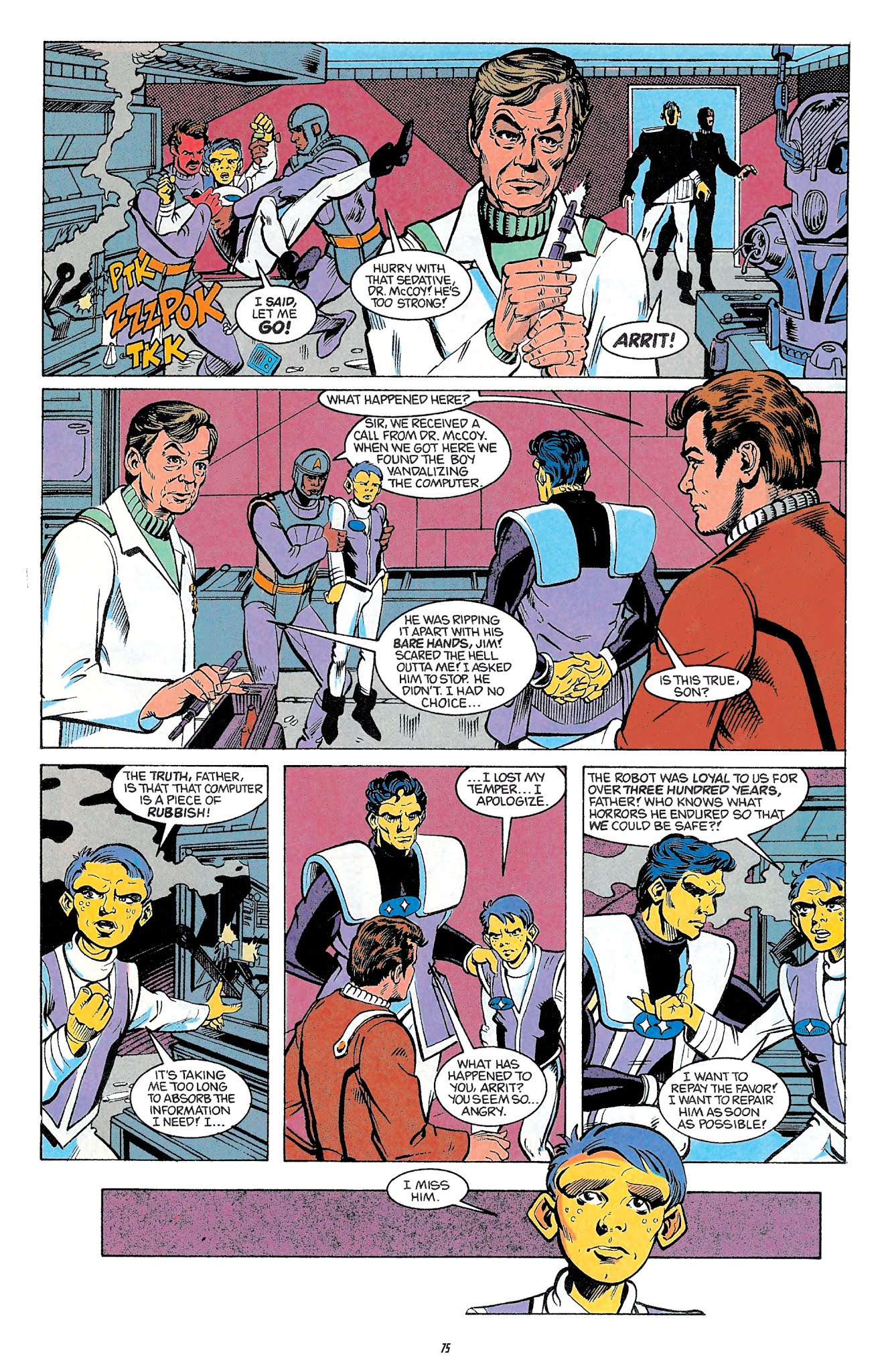 Read online Star Trek Archives comic -  Issue # TPB 1 (Part 1) - 73