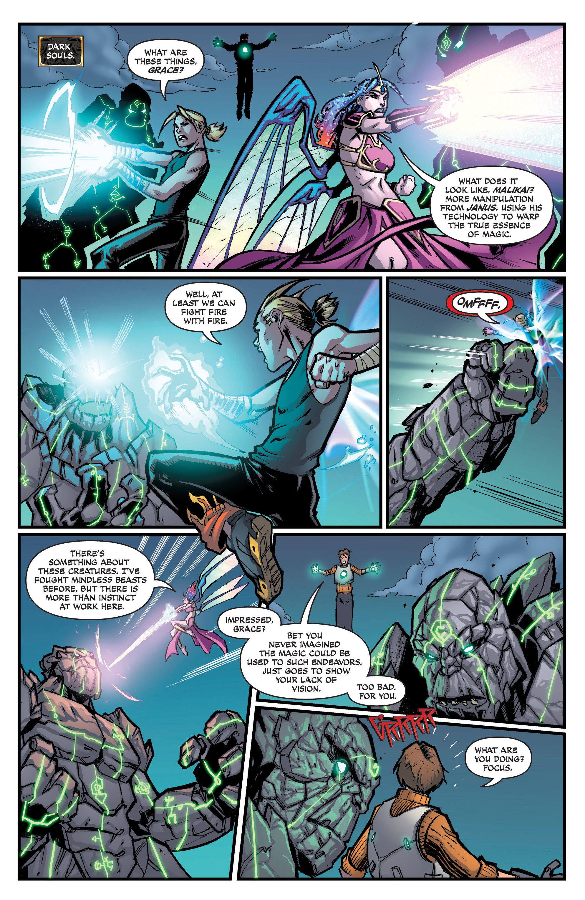 Read online Soulfire Vol. 7 comic -  Issue #8 - 10