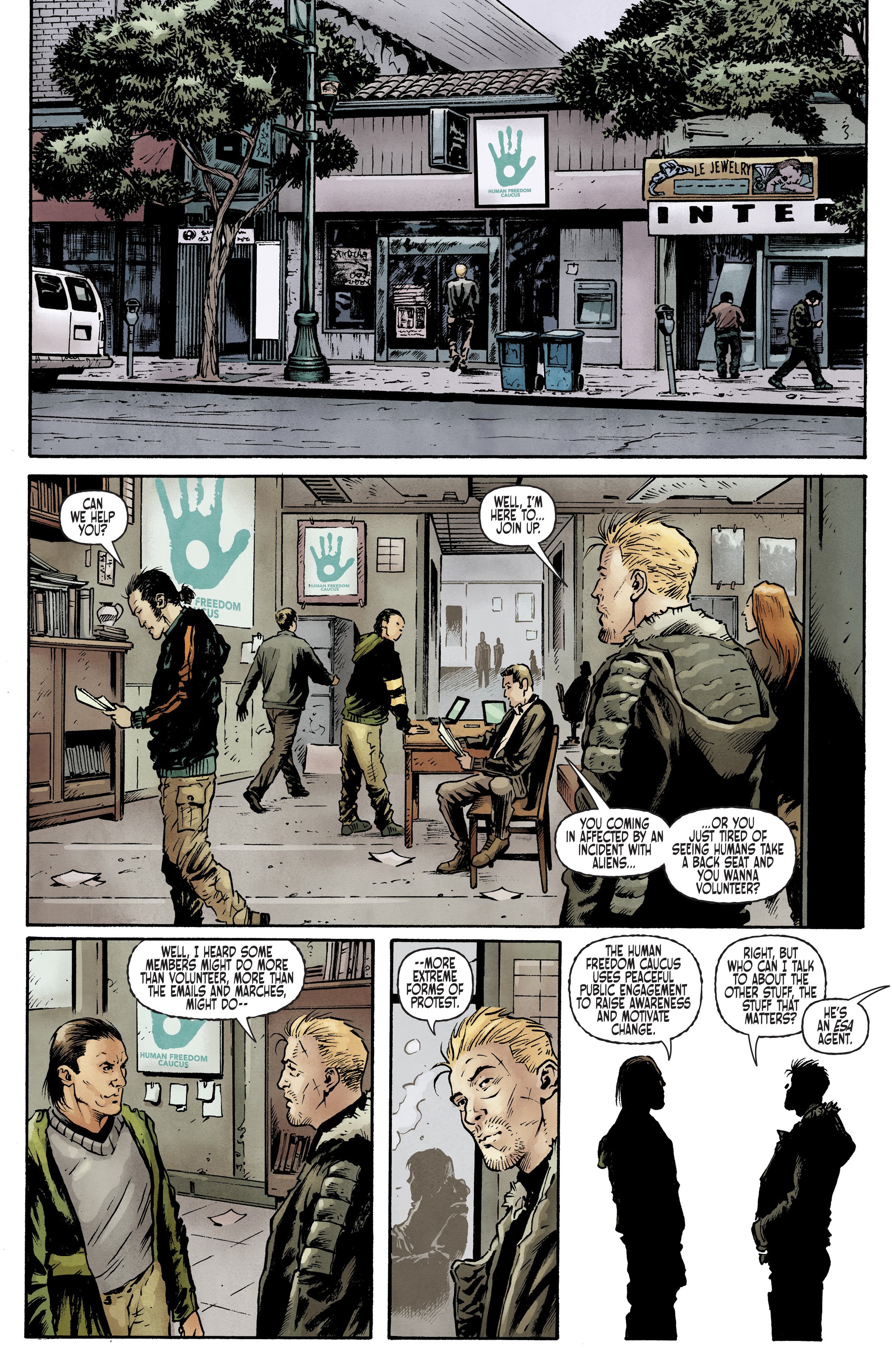 Read online Port of Earth comic -  Issue #9 - 12