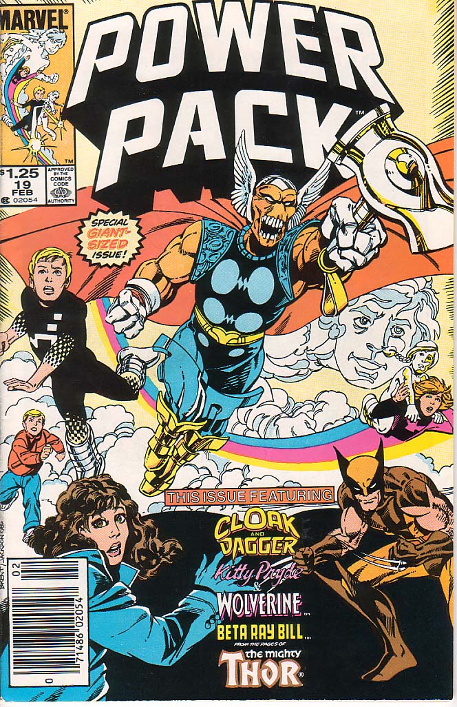Read online Power Pack (1984) comic -  Issue #19 - 1