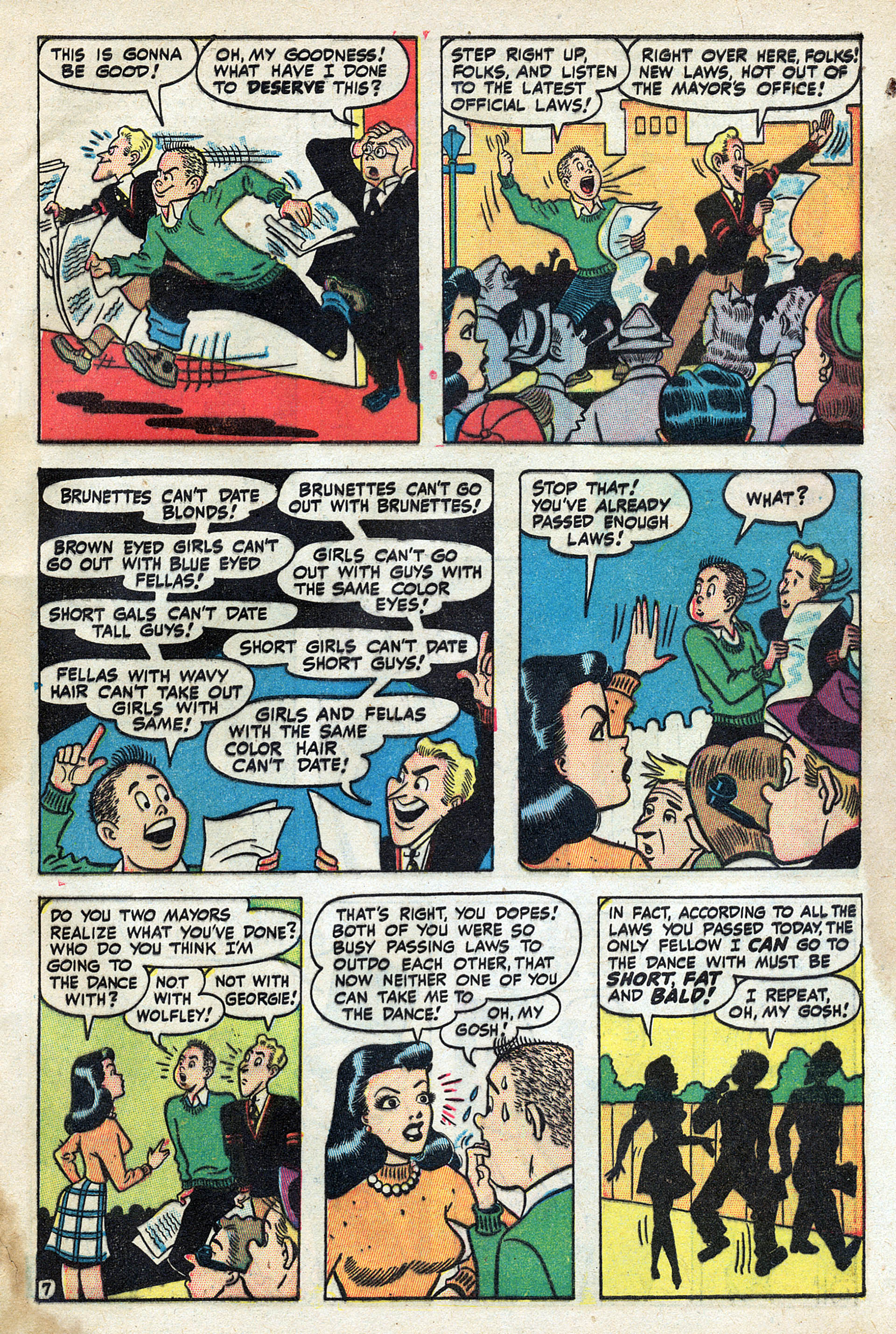 Read online Georgie Comics (1945) comic -  Issue #16 - 9