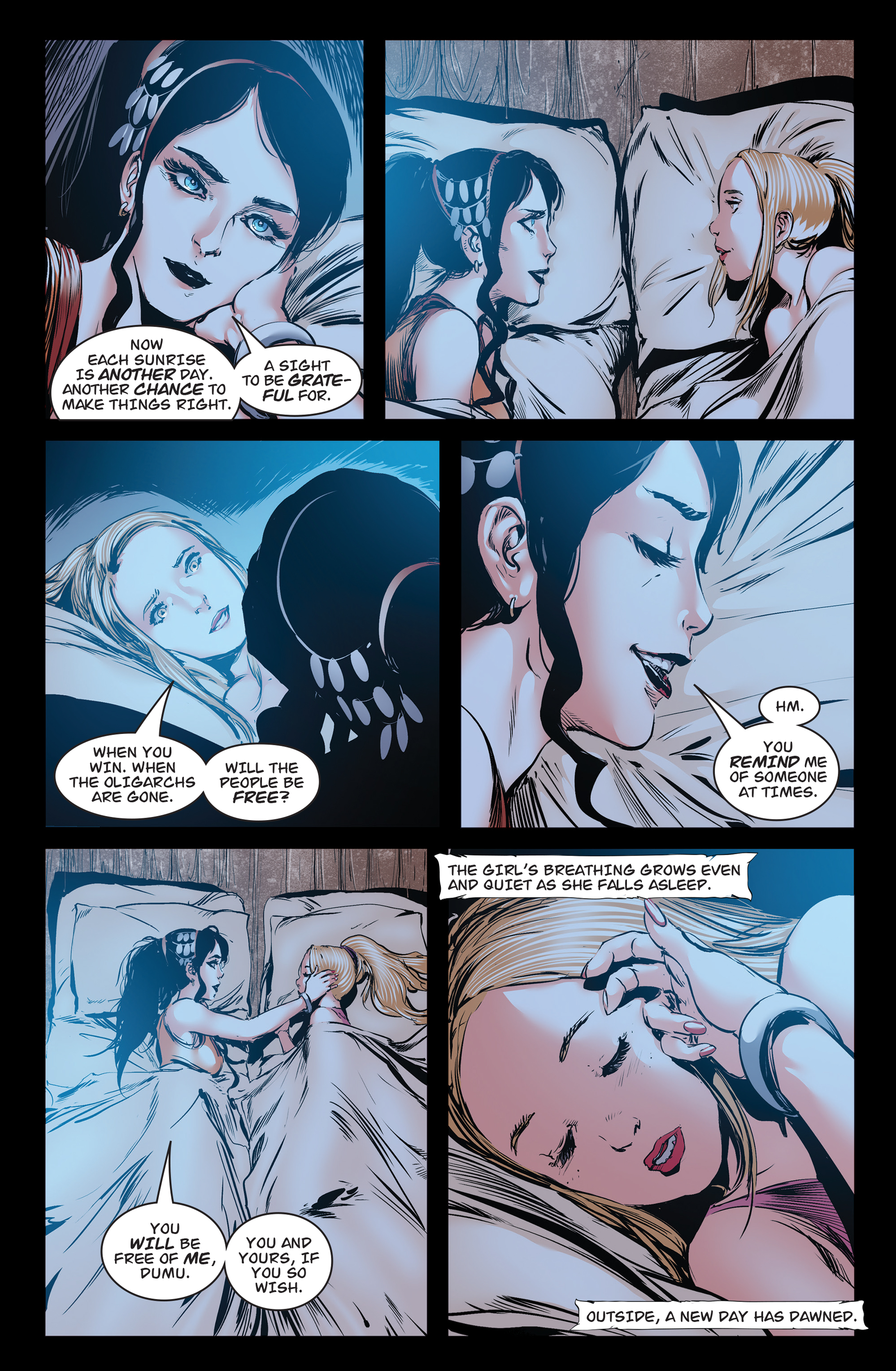 Read online Queen of Vampires comic -  Issue #7 - 10