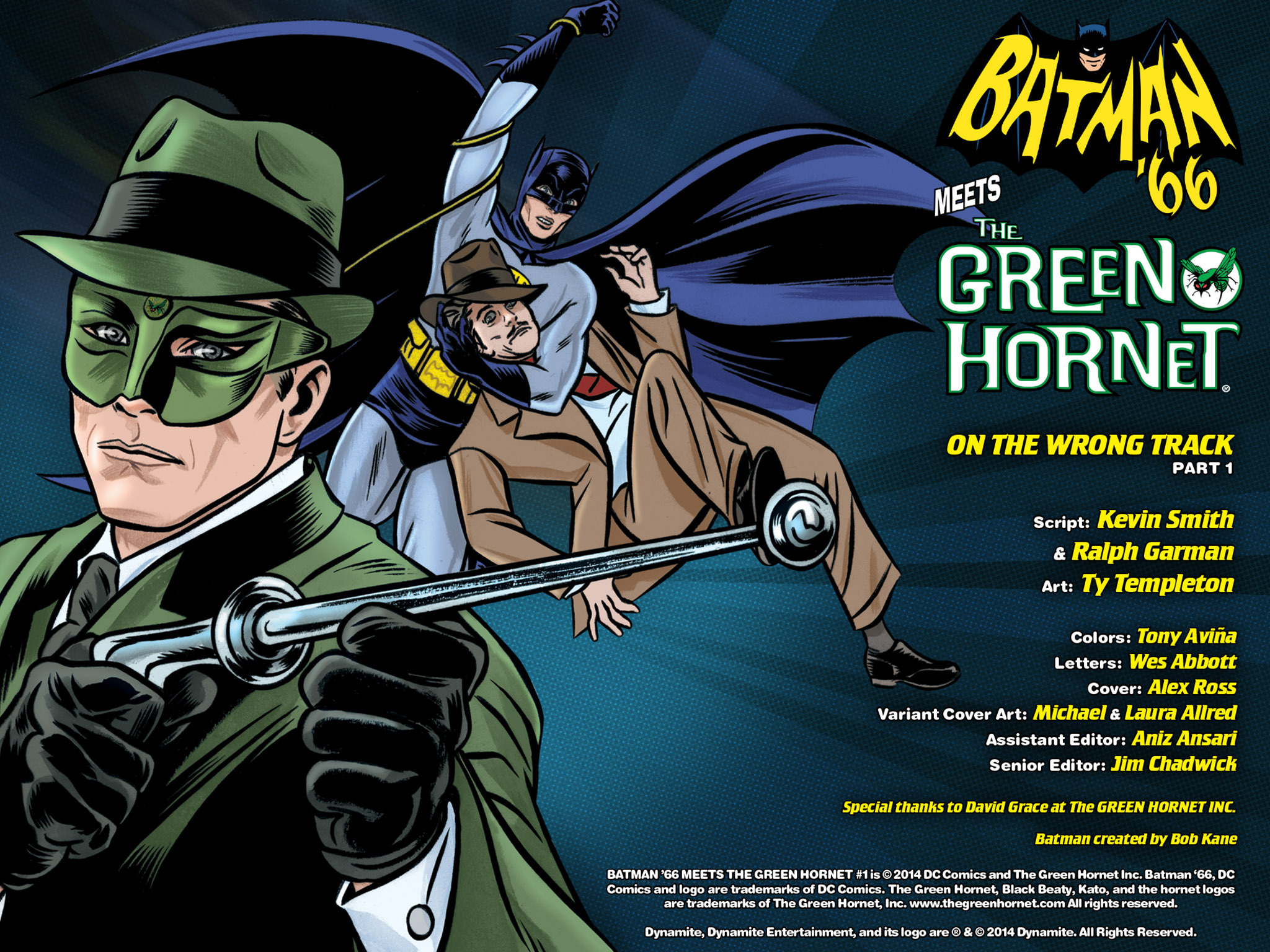 Read online Batman '66 Meets the Green Hornet [II] comic -  Issue #1 - 99