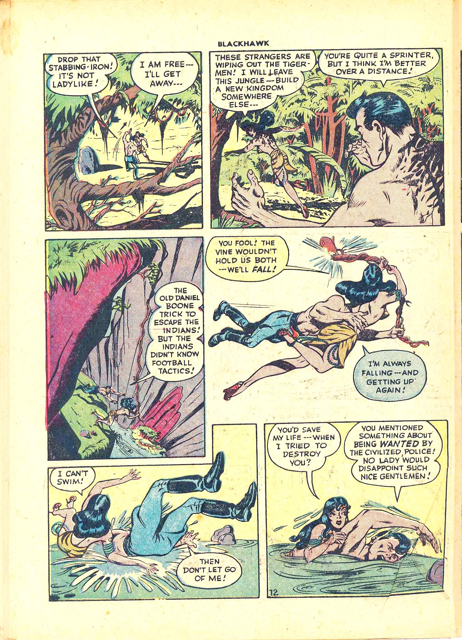 Read online Blackhawk (1957) comic -  Issue #11 - 48