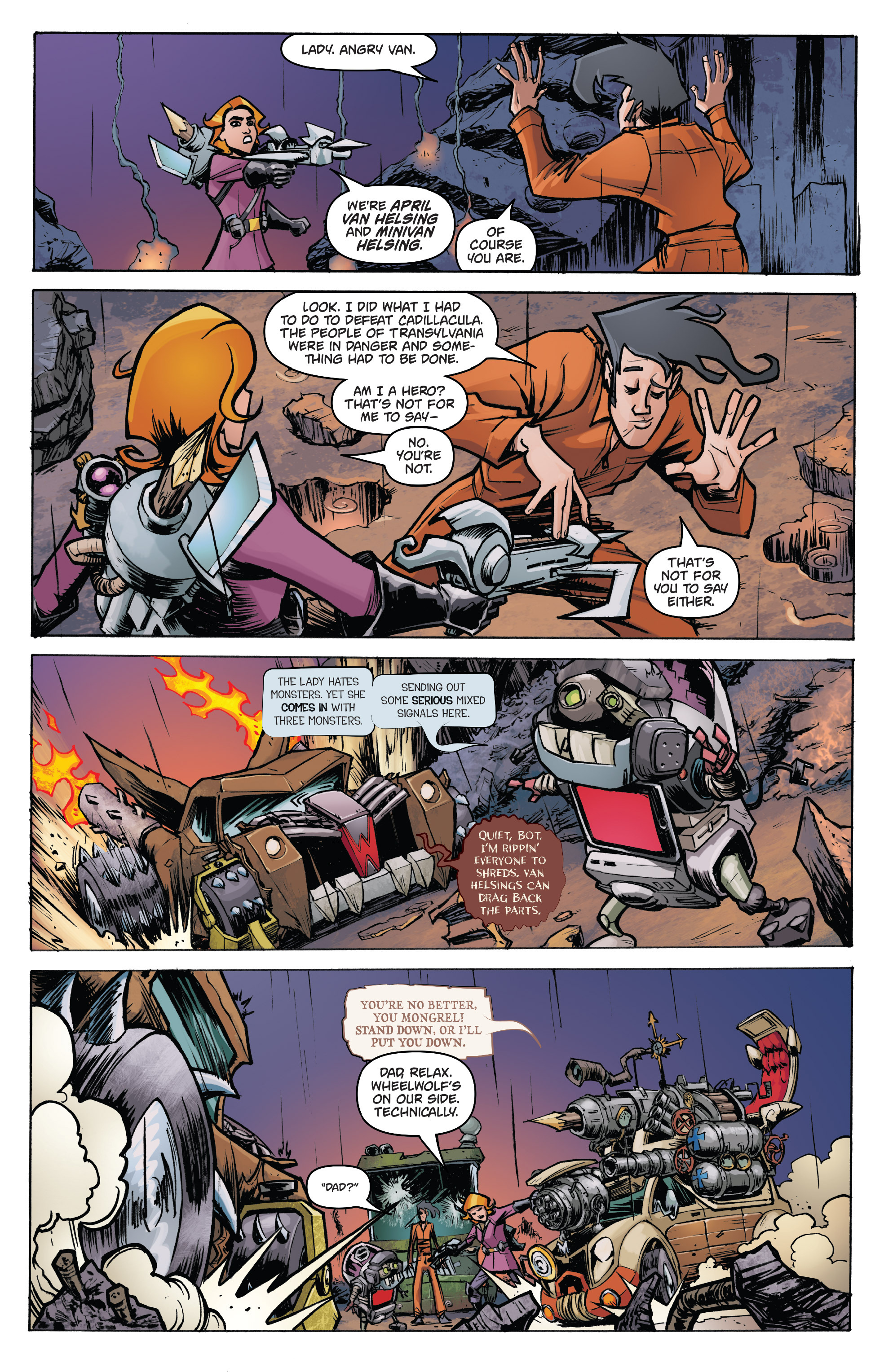 Read online Monster Motors: The Curse of Minivan Helsing comic -  Issue #1 - 7