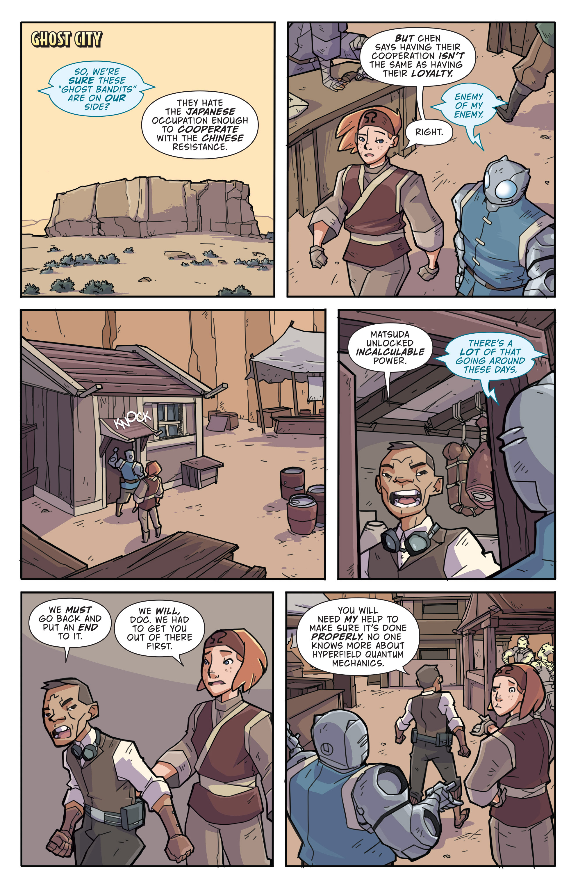 Read online Atomic Robo and the Temple of Od comic -  Issue #3 - 7