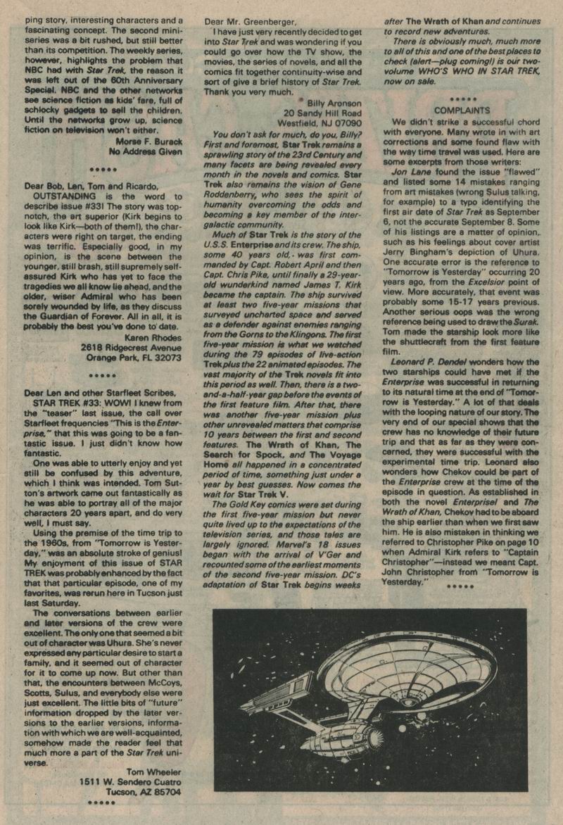 Read online Star Trek (1984) comic -  Issue #37 - 25