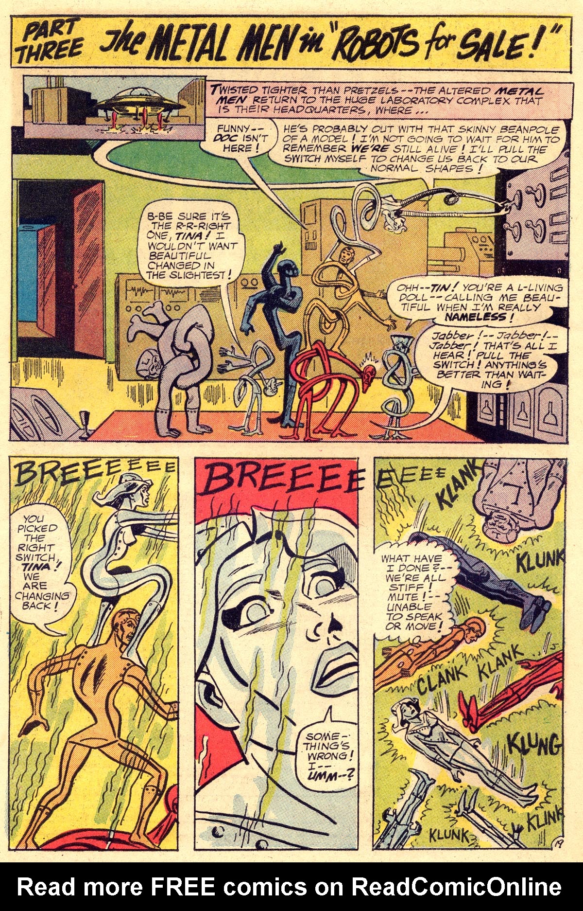 Read online Metal Men (1963) comic -  Issue #16 - 28
