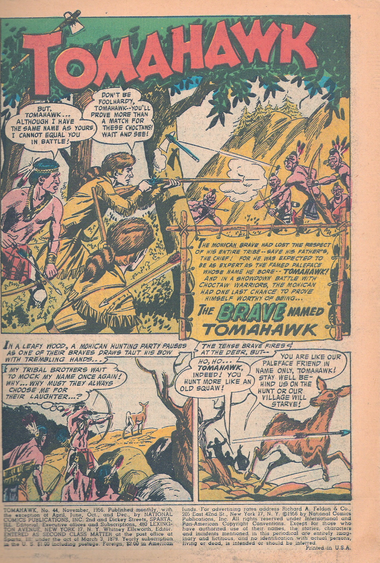 Read online Tomahawk comic -  Issue #44 - 3