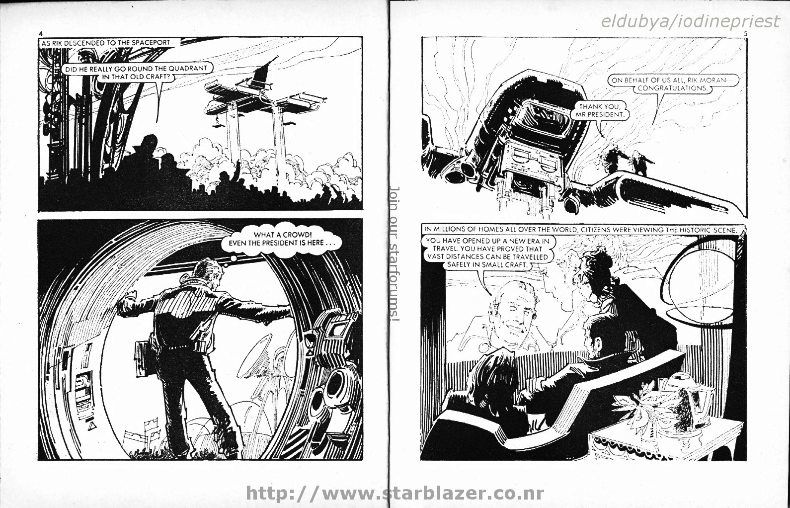 Read online Starblazer comic -  Issue #78 - 4