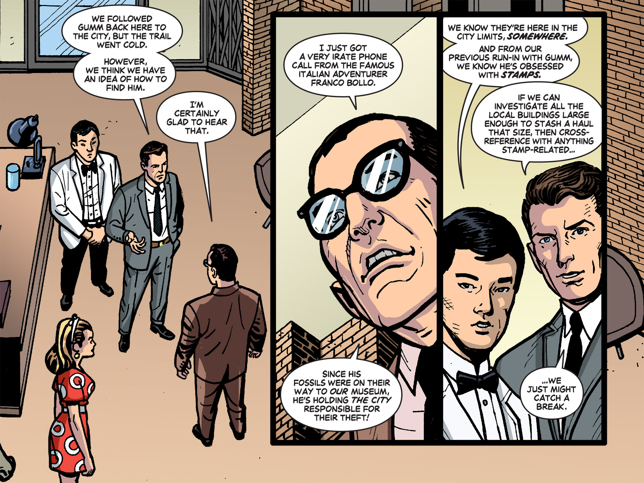 Read online Batman '66 Meets the Green Hornet [II] comic -  Issue #4 - 56