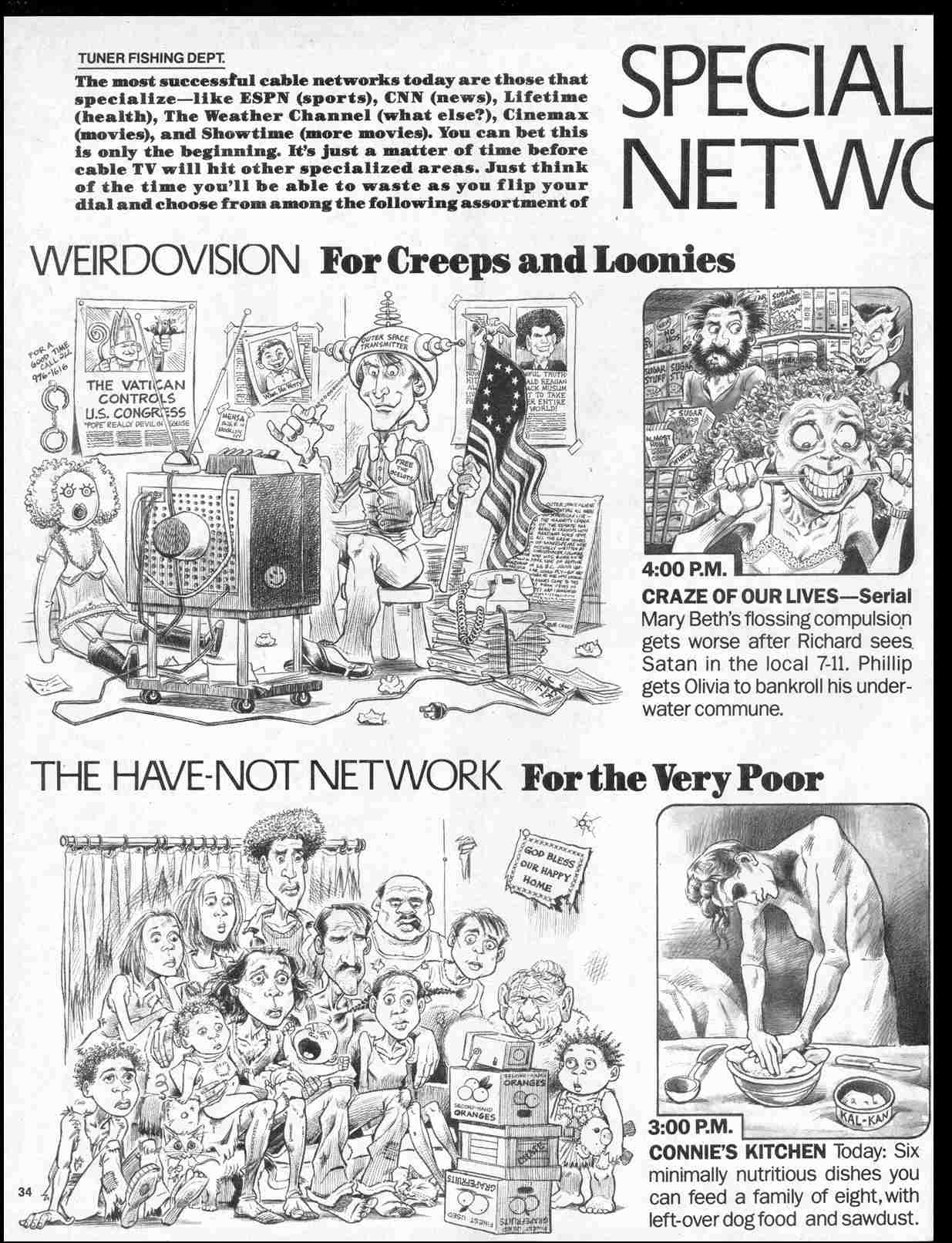 Read online MAD comic -  Issue #261 - 35