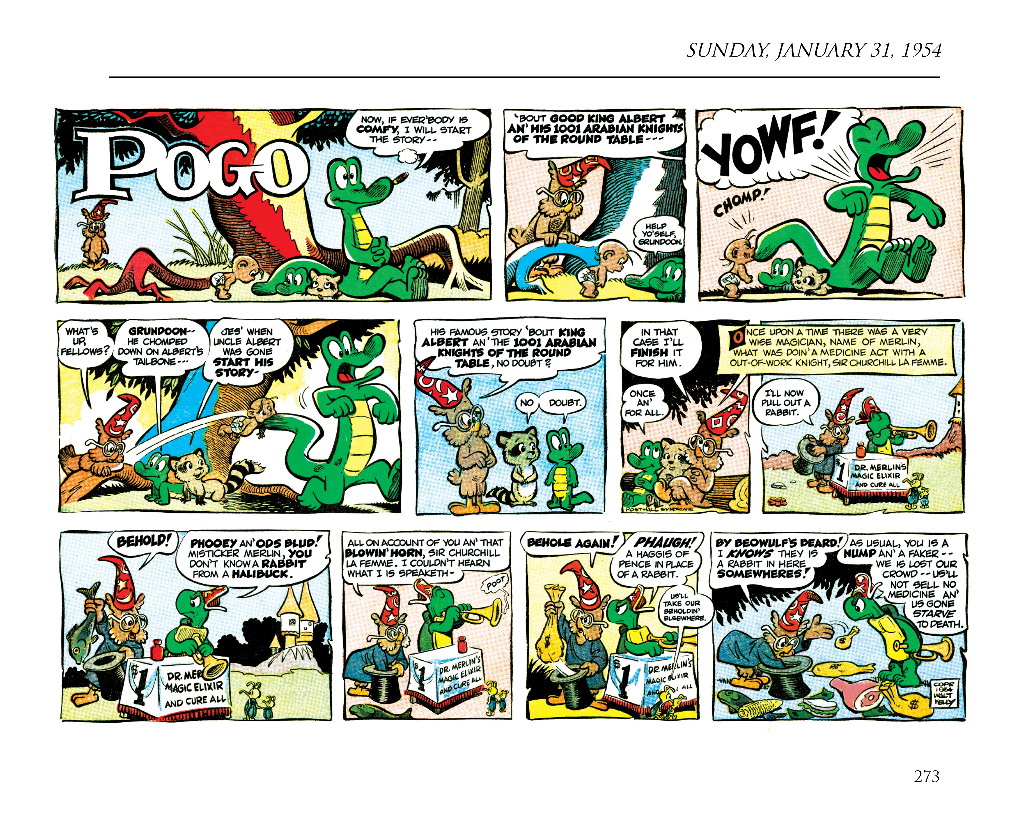 Read online Pogo by Walt Kelly: The Complete Syndicated Comic Strips comic -  Issue # TPB 3 (Part 3) - 85