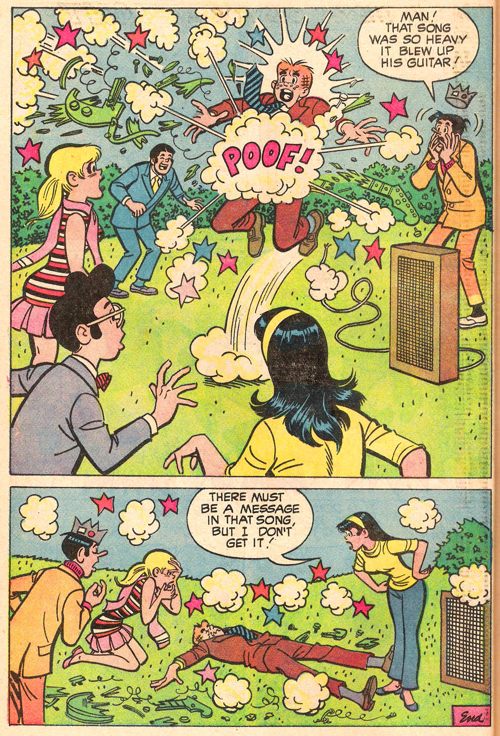 Read online Archie's TV Laugh-Out comic -  Issue #6 - 30