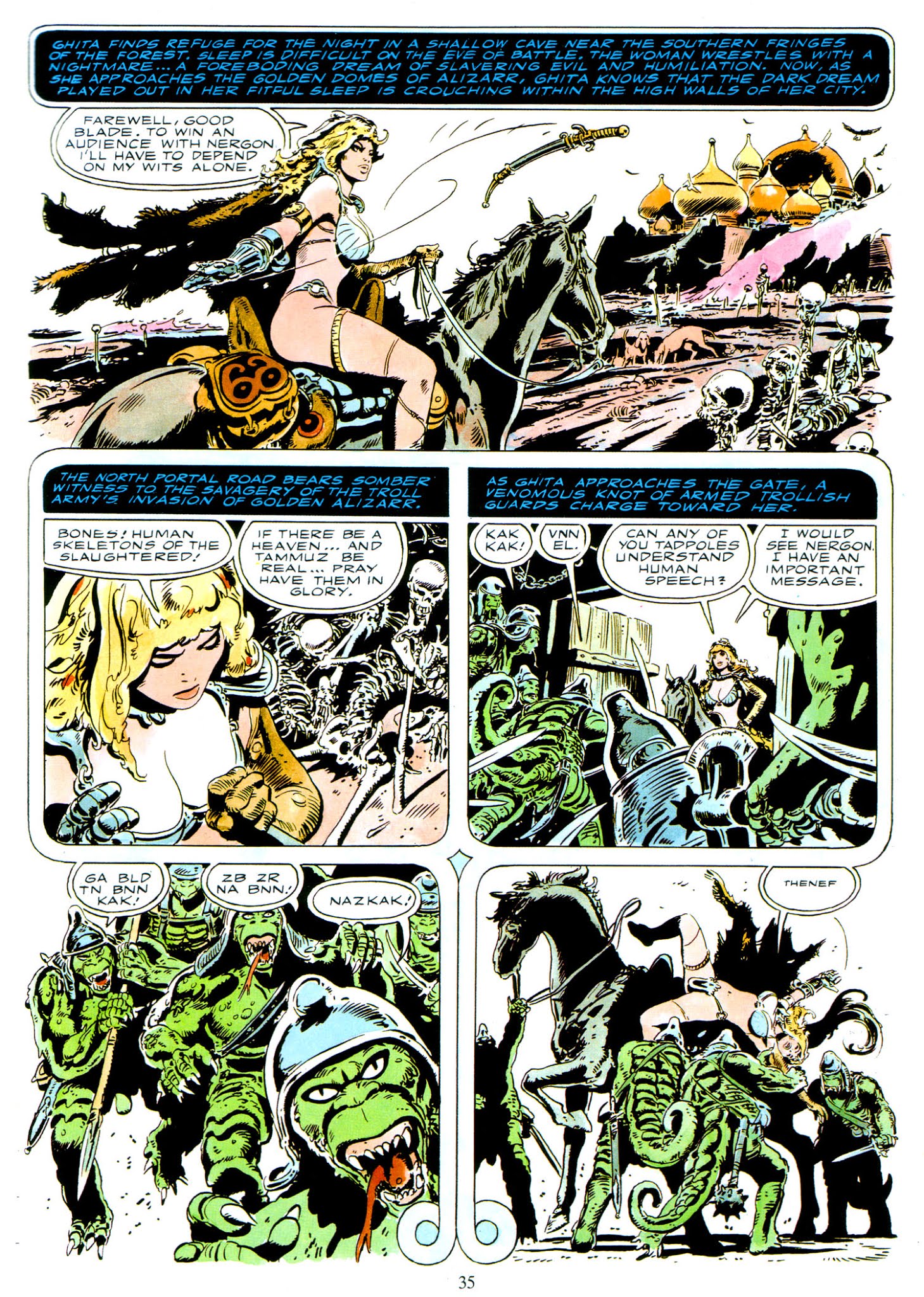 Read online Ghita of Alizarr comic -  Issue #2 - 36