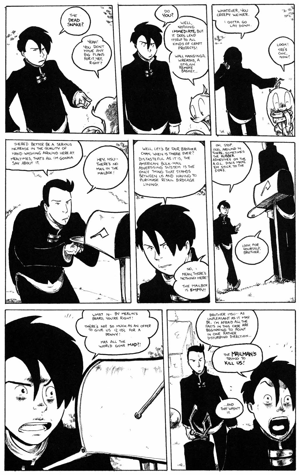 Read online Hsu and Chan comic -  Issue #6 - 7