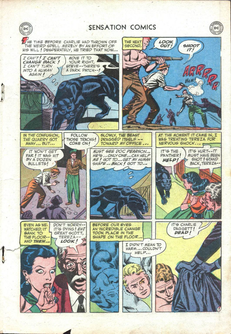 Read online Sensation (Mystery) Comics comic -  Issue #109 - 19