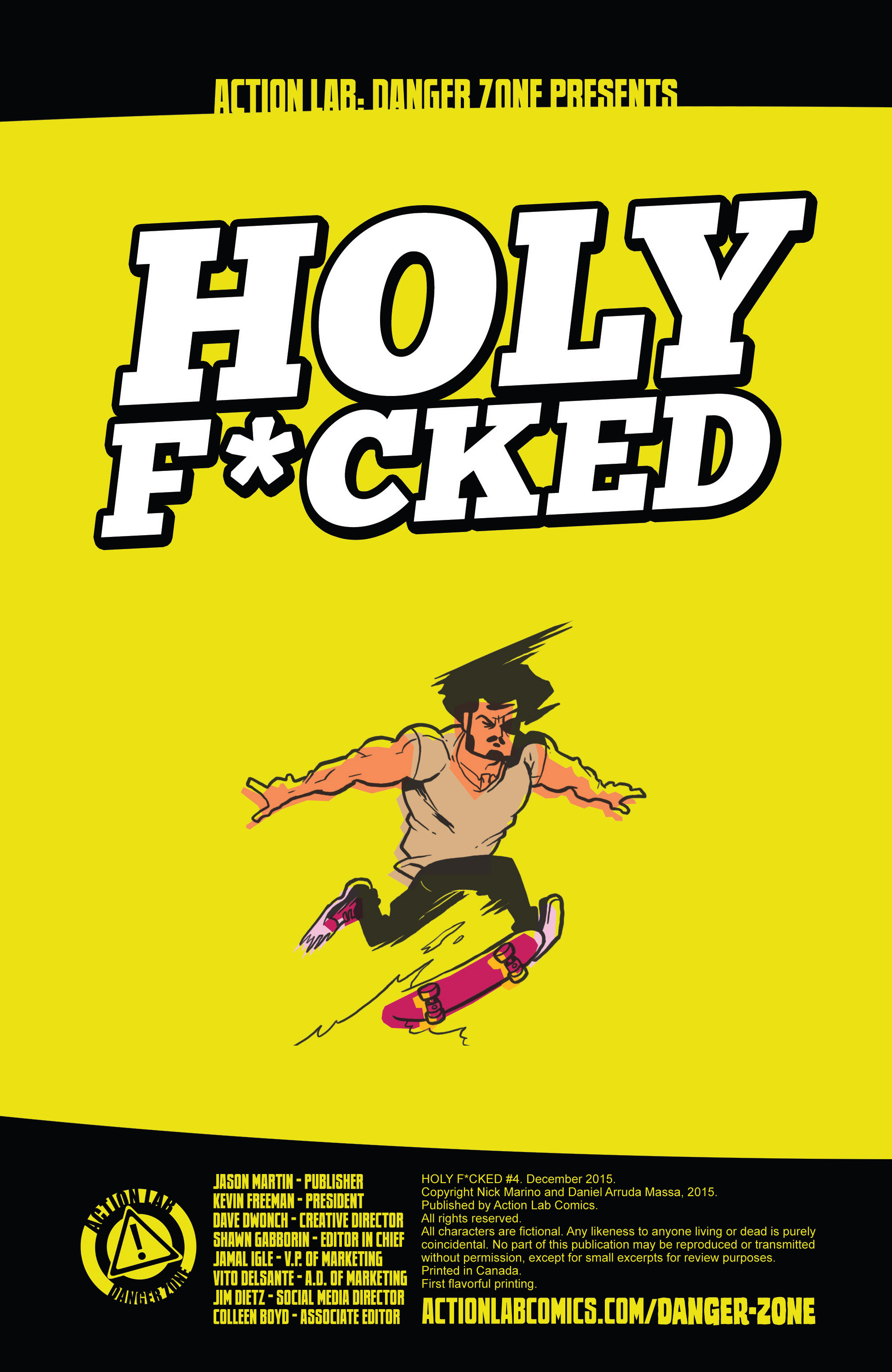 Read online Holy F*cked comic -  Issue #4 - 2