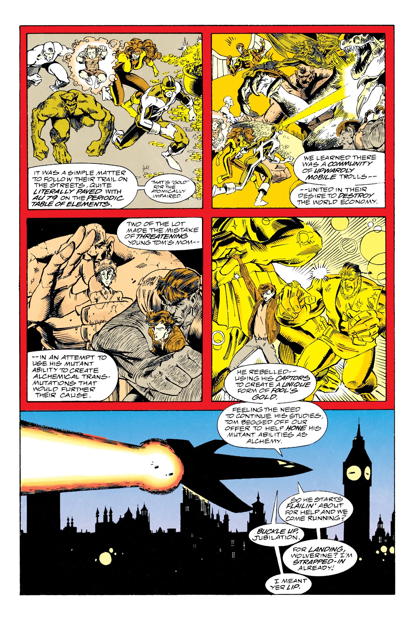 Read online Excalibur Visionaries: Alan Davis comic -  Issue # TPB 2 (Part 2) - 104