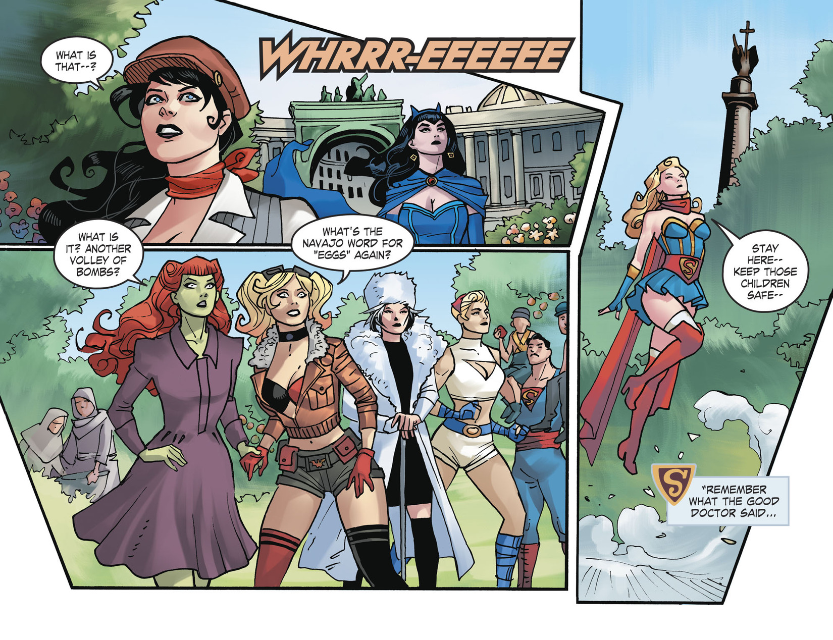 Read online DC Comics: Bombshells comic -  Issue #89 - 19