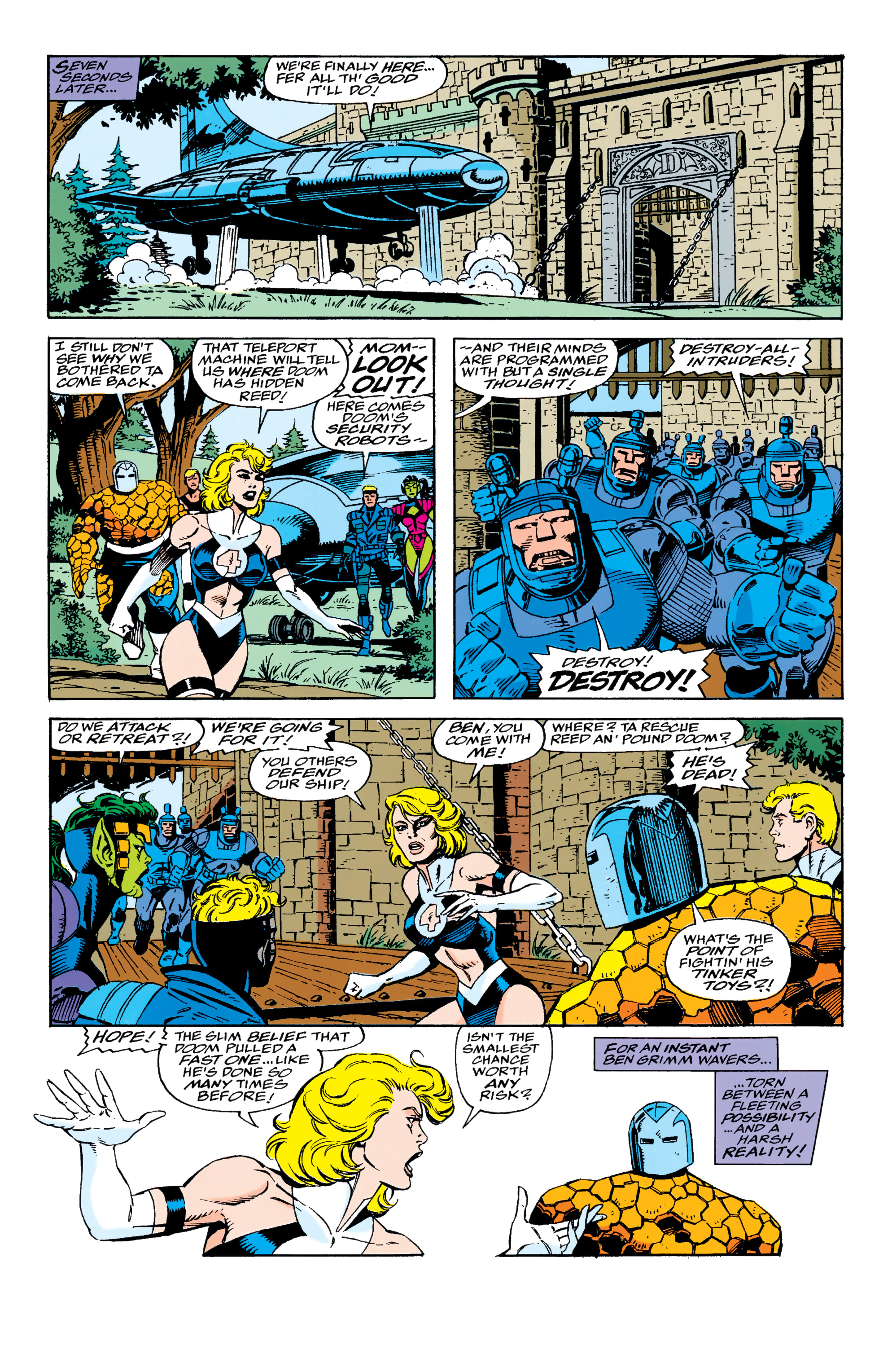 Read online Fantastic Four Epic Collection comic -  Issue # Nobody Gets Out Alive (Part 2) - 25