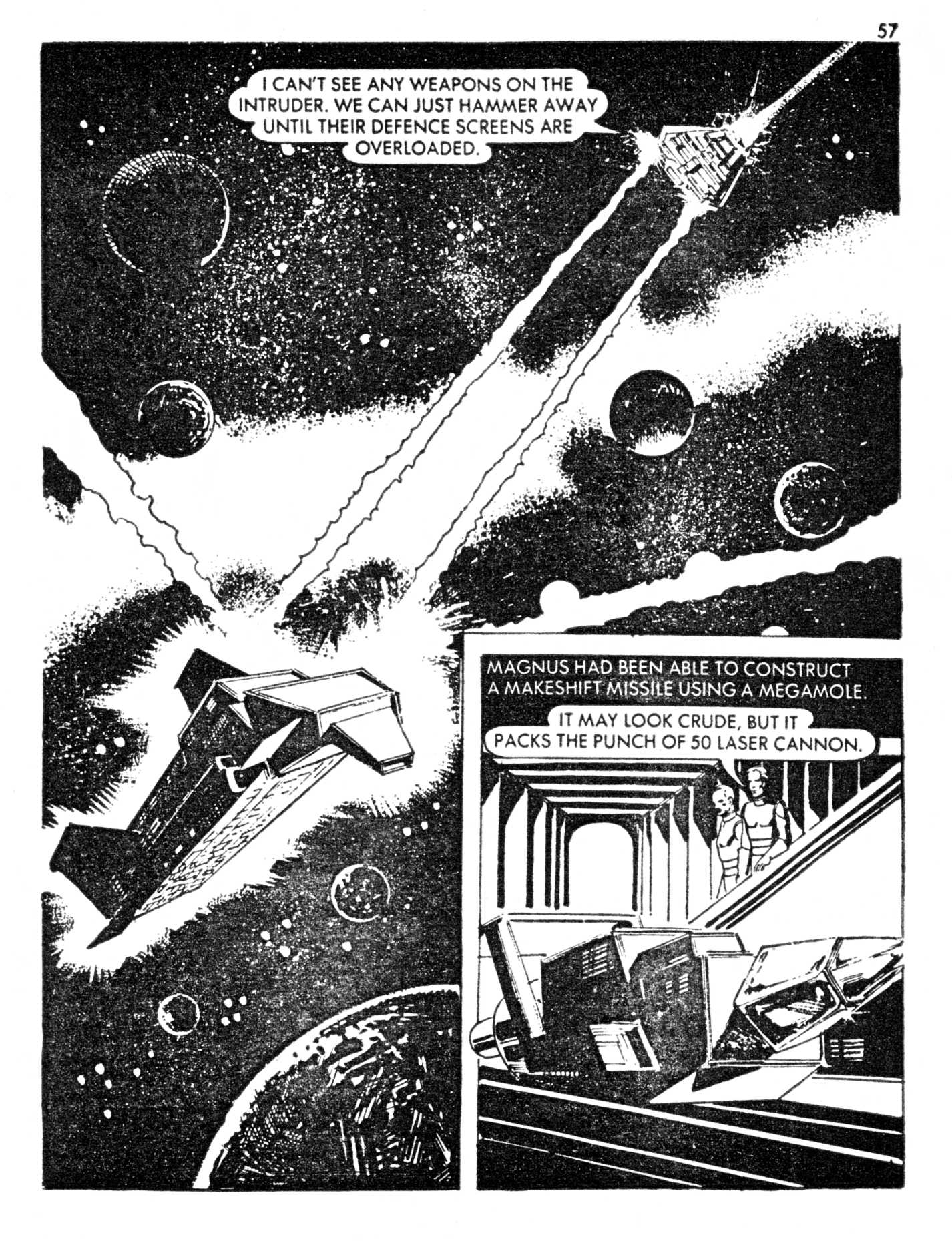 Read online Starblazer comic -  Issue #145 - 57