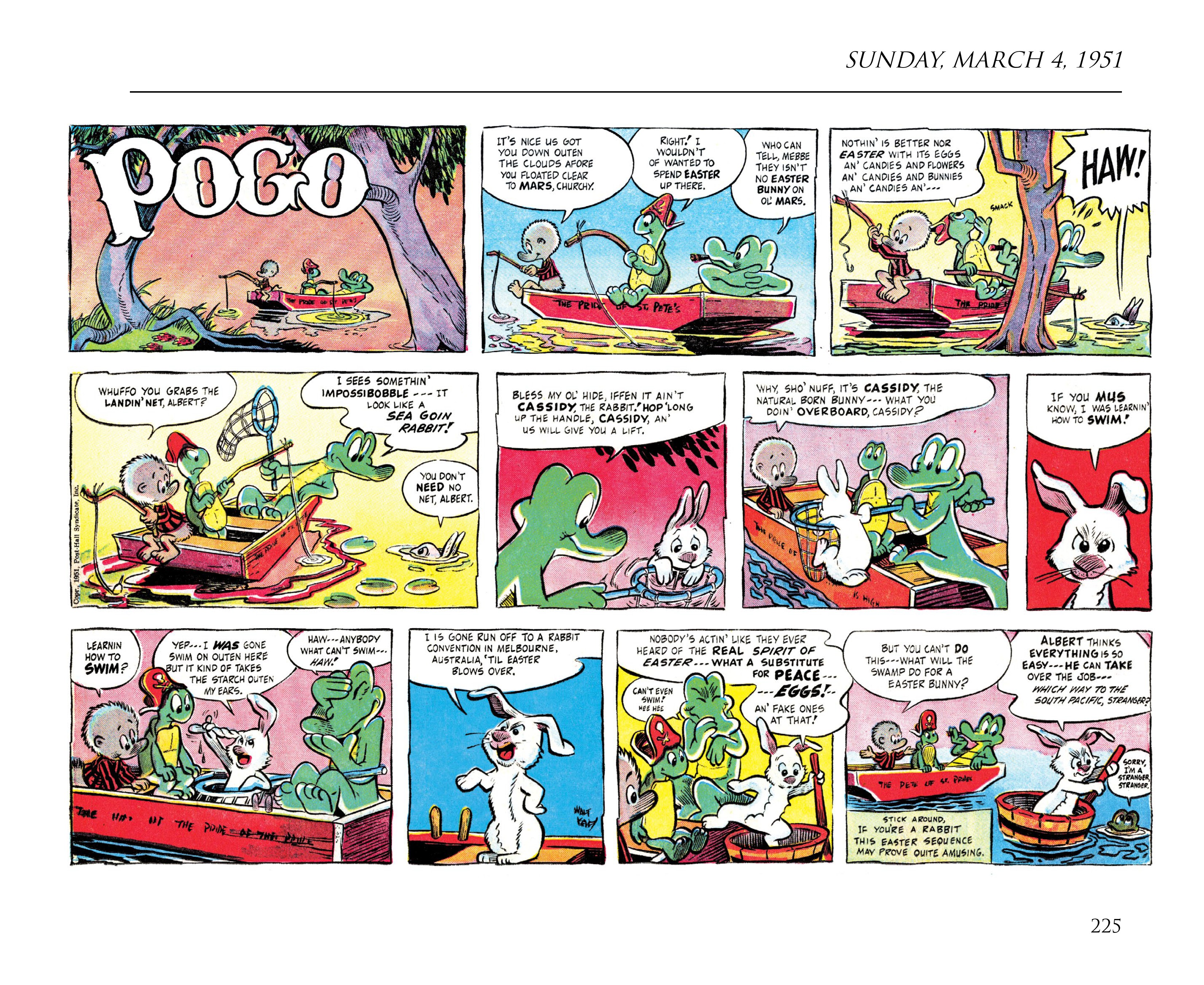 Read online Pogo by Walt Kelly: The Complete Syndicated Comic Strips comic -  Issue # TPB 2 (Part 3) - 43