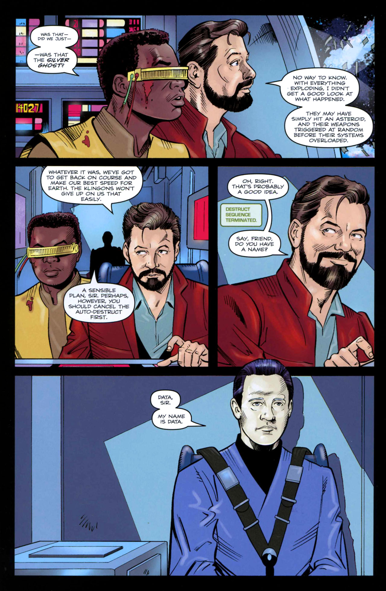 Read online Star Trek: The Next Generation: The Last Generation comic -  Issue #1 - 16