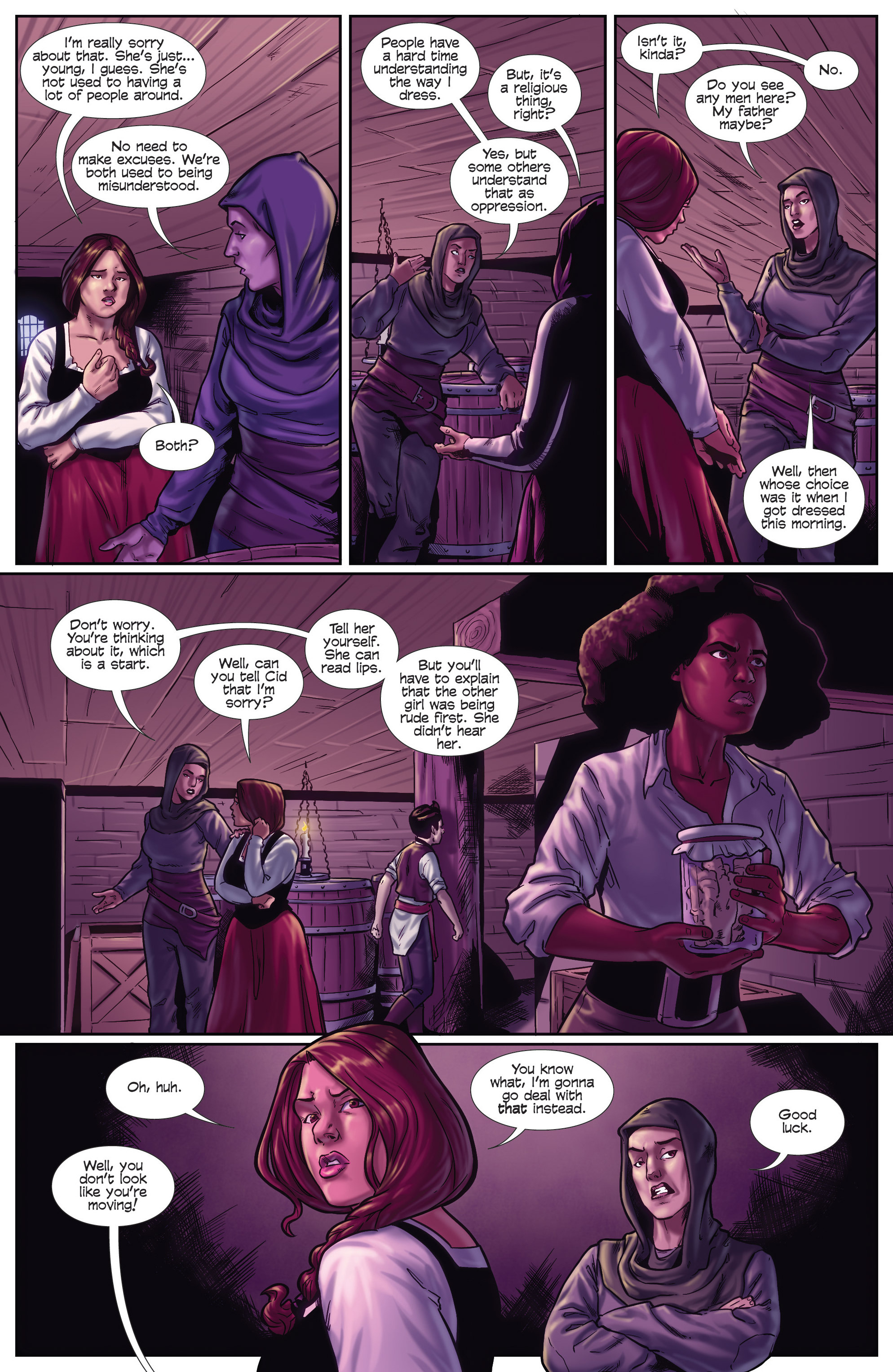 Read online Princeless: Raven the Pirate Princess comic -  Issue #5 - 9