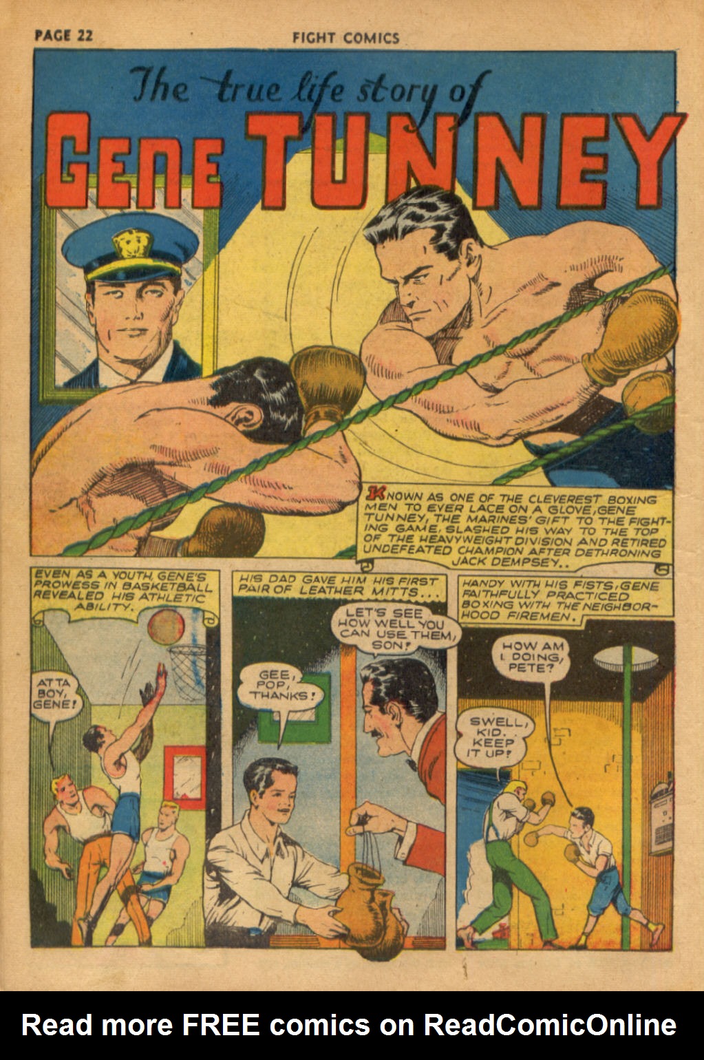 Read online Fight Comics comic -  Issue #19 - 24