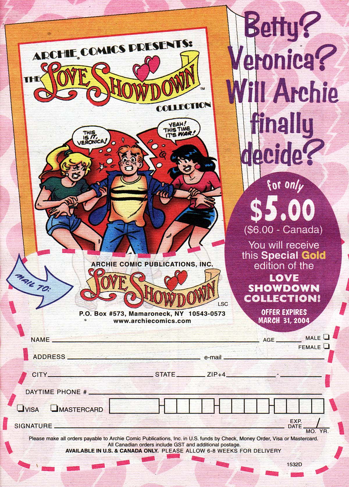Read online Betty and Veronica Digest Magazine comic -  Issue #144 - 8