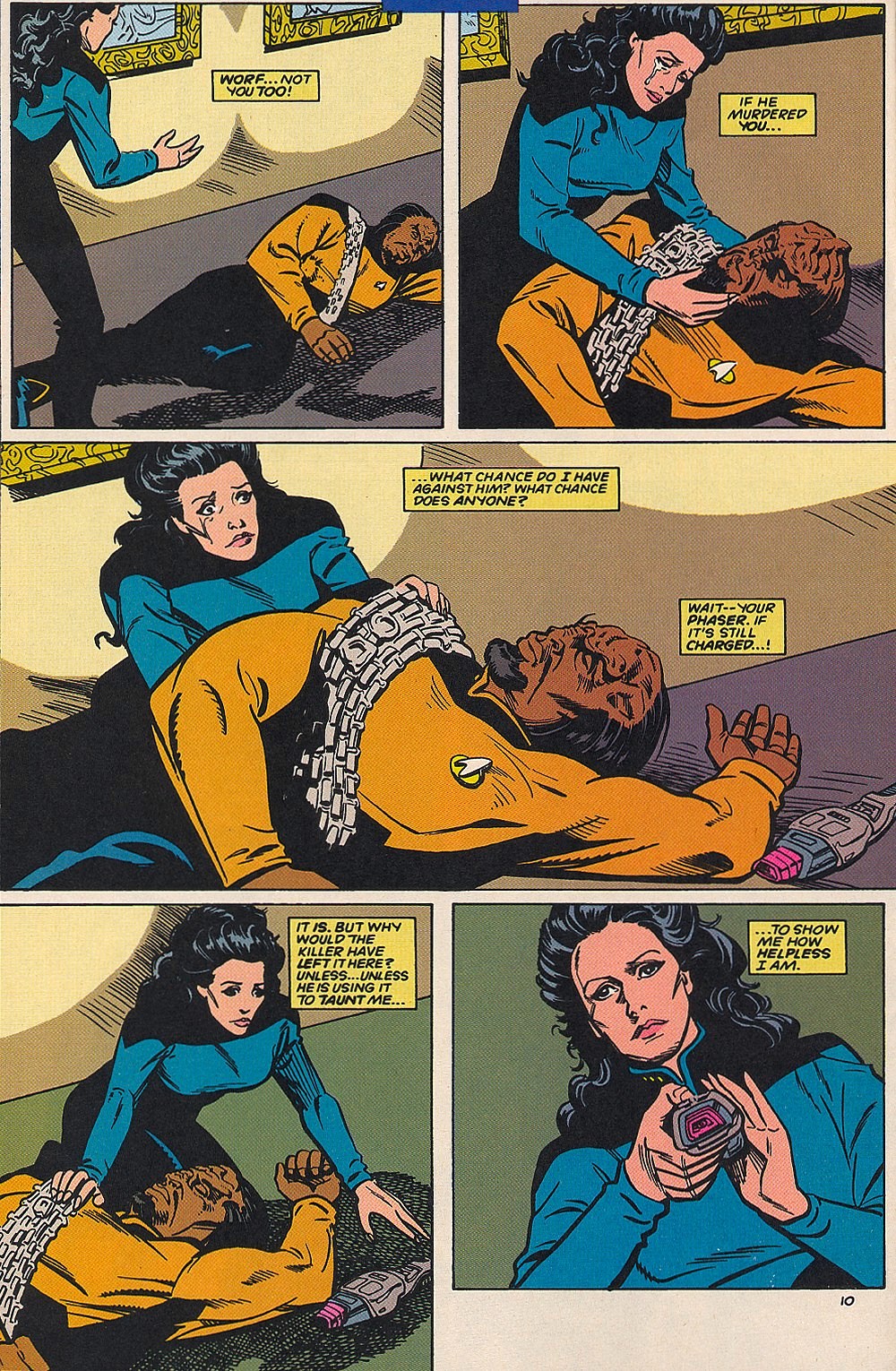 Read online Star Trek: The Next Generation (1989) comic -  Issue #62 - 10