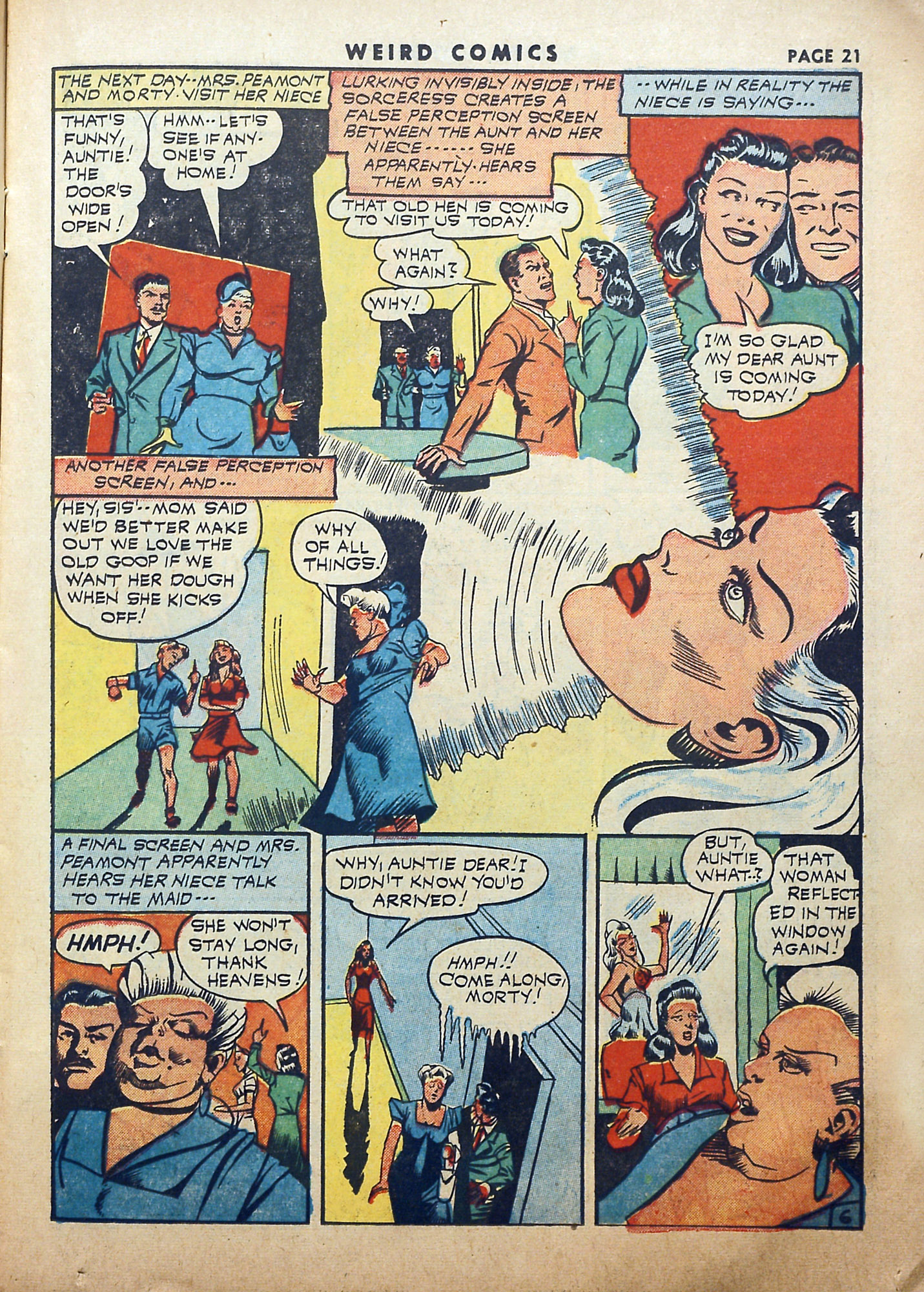 Read online Weird Comics comic -  Issue #20 - 23