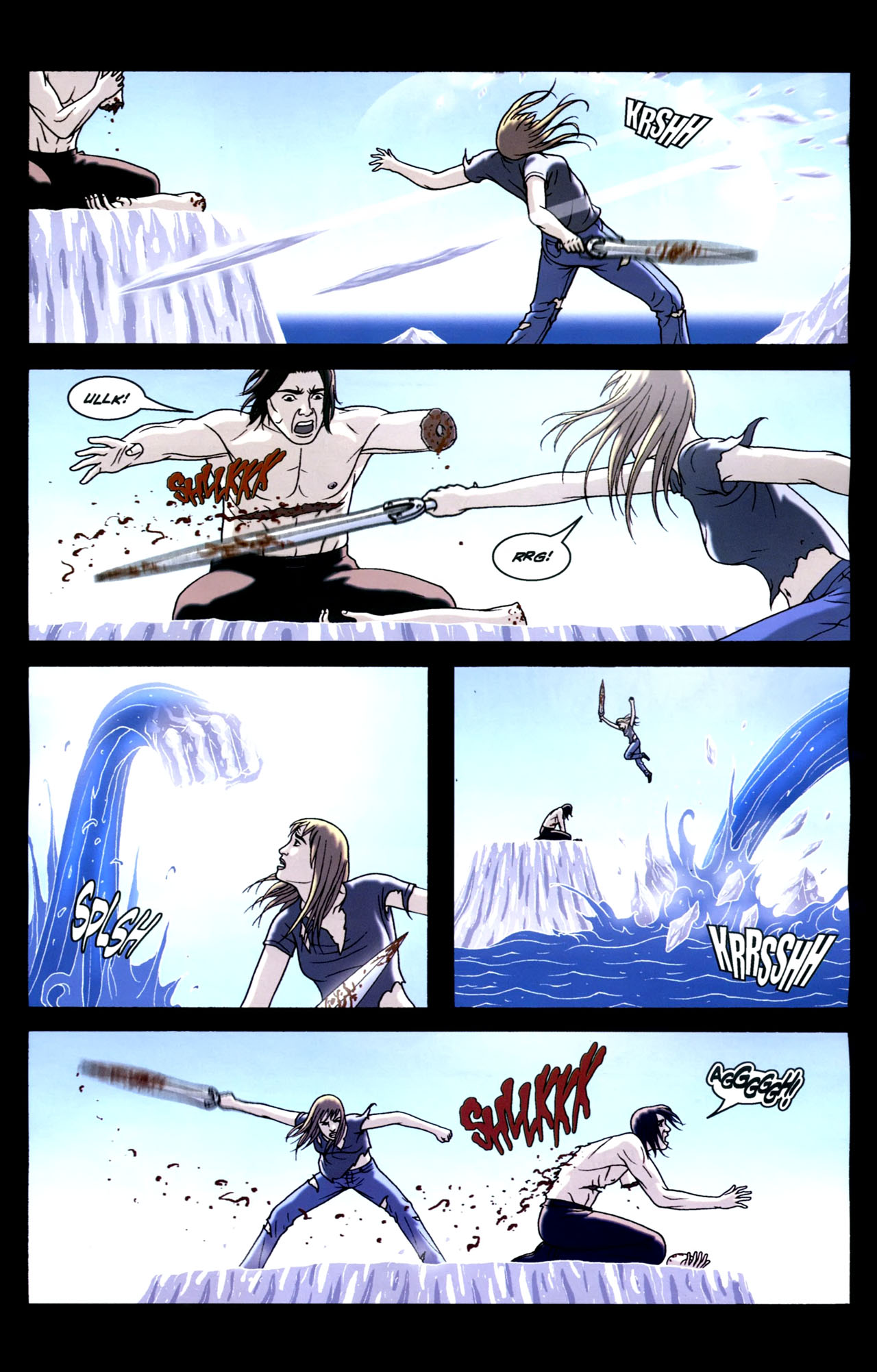 Read online The Sword comic -  Issue #11 - 17