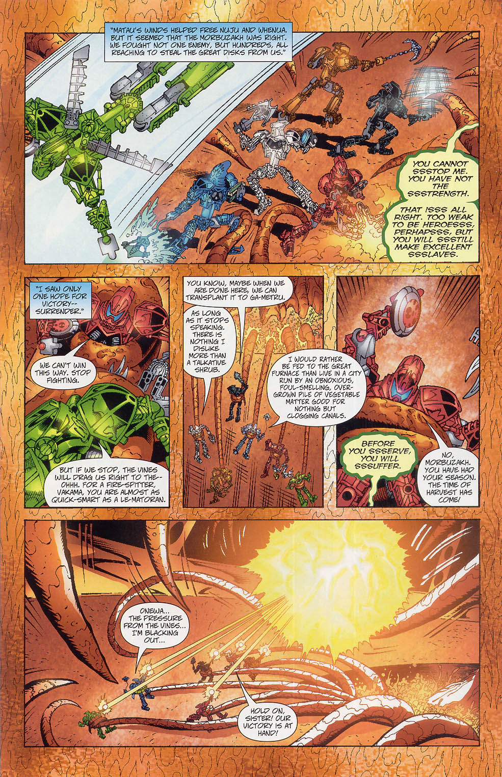 Read online Bionicle comic -  Issue #18 - 12