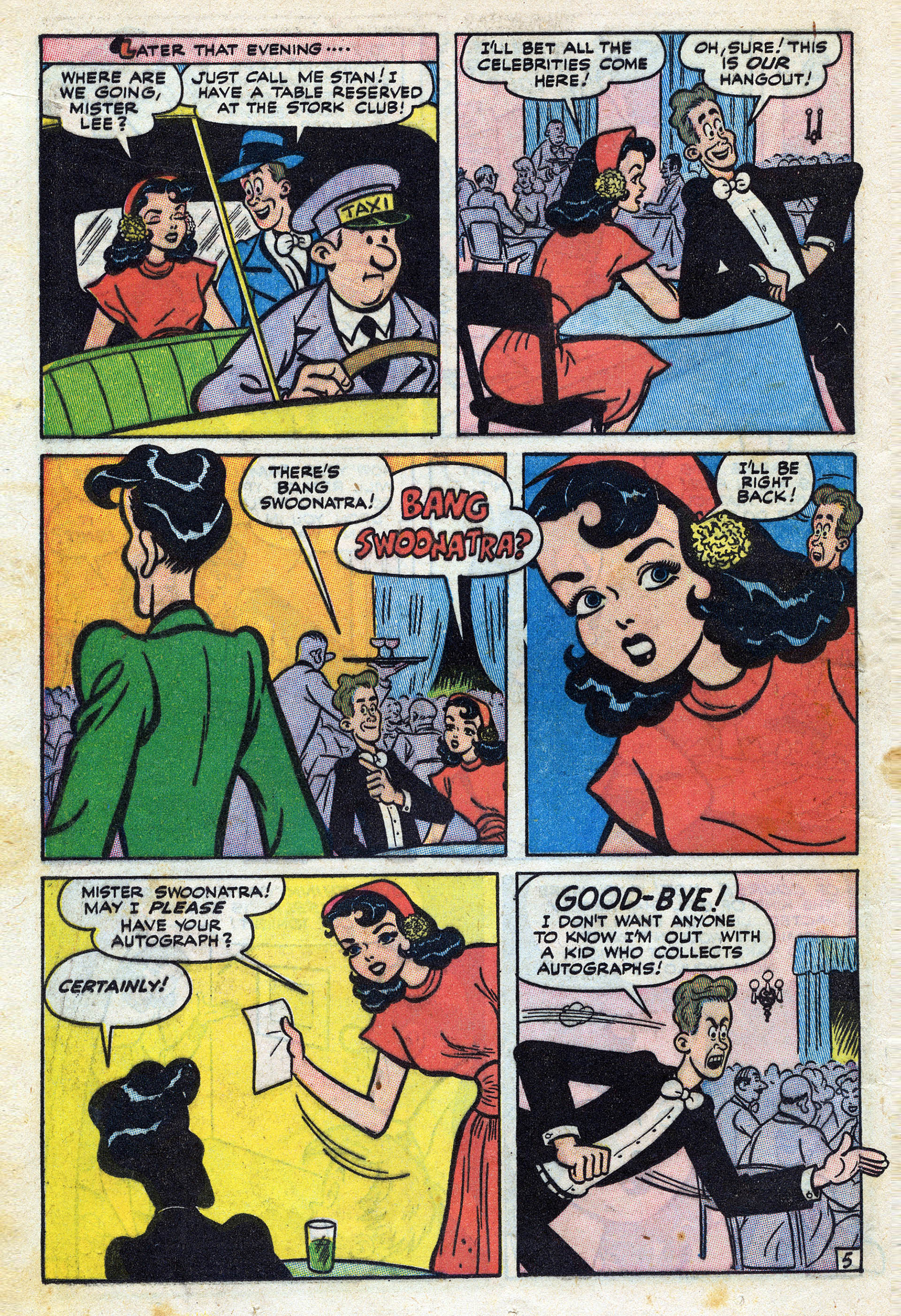 Read online Margie Comics comic -  Issue #36 - 16